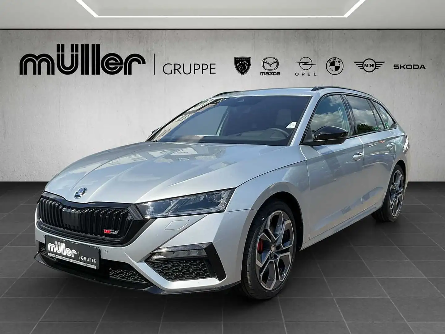 Skoda Octavia Combi RS 2.0 TSI DSG Silber - 1