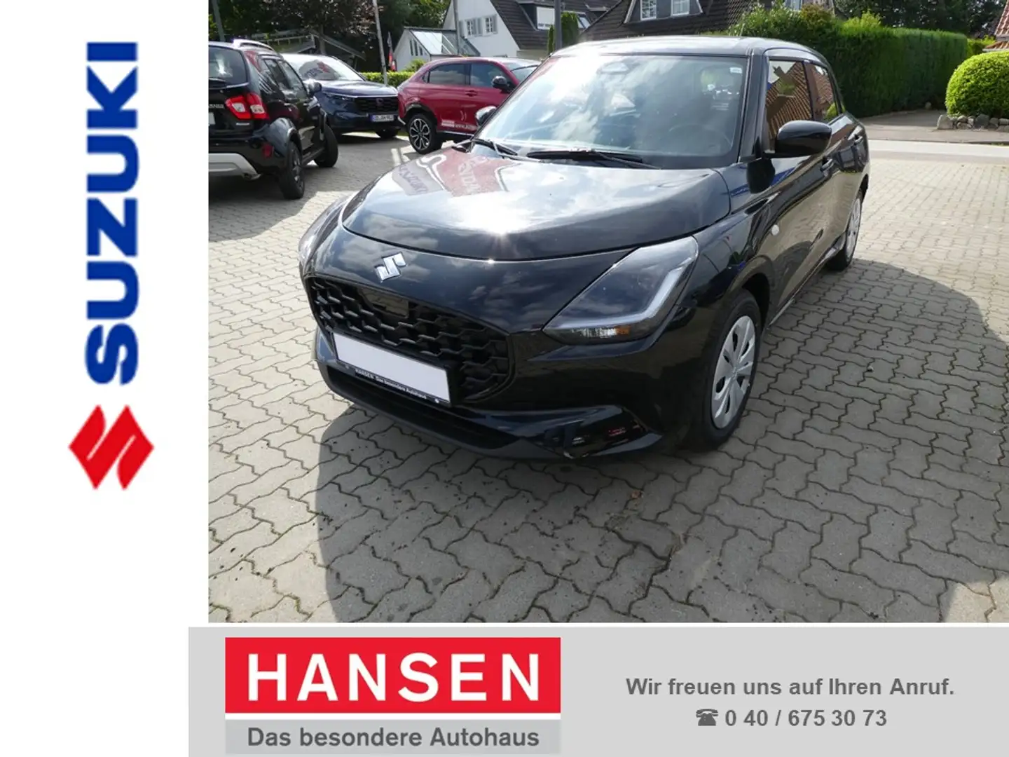 Suzuki Swift CLUB - Standort Hamburg - inkl. 5 Jahre Garantie - Schwarz - 1