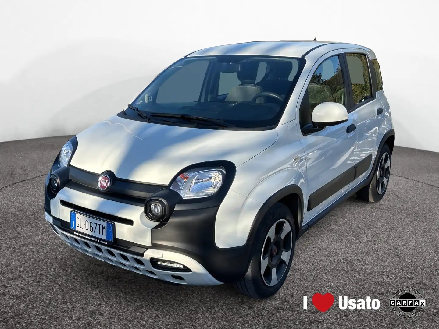 Fiat Panda Panda III 2021 Cross Panda 1.0 firefly hybrid Cit Weiß - 1