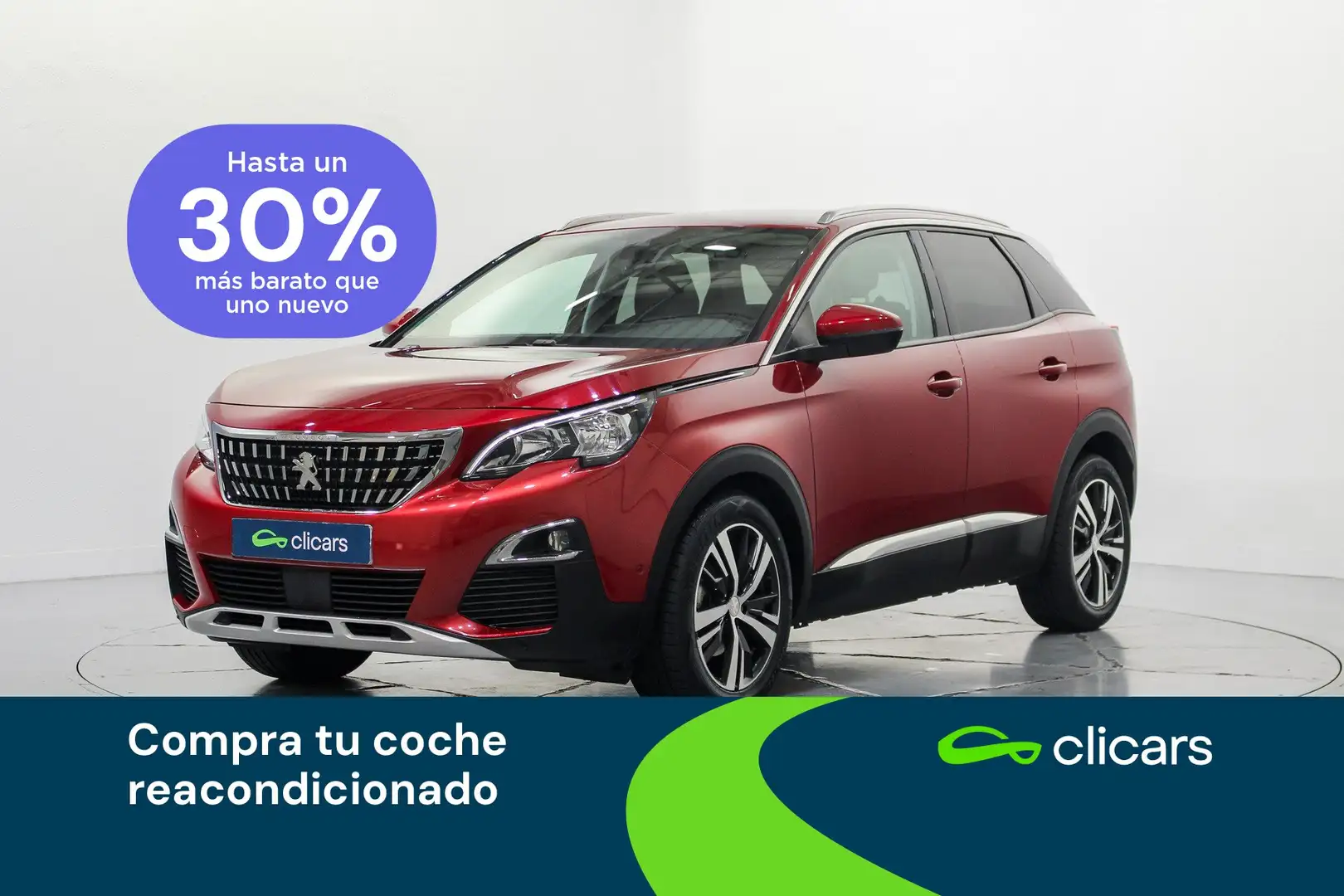 Peugeot 3008 1.2 S&S PureTech Allure 130 Rouge - 1