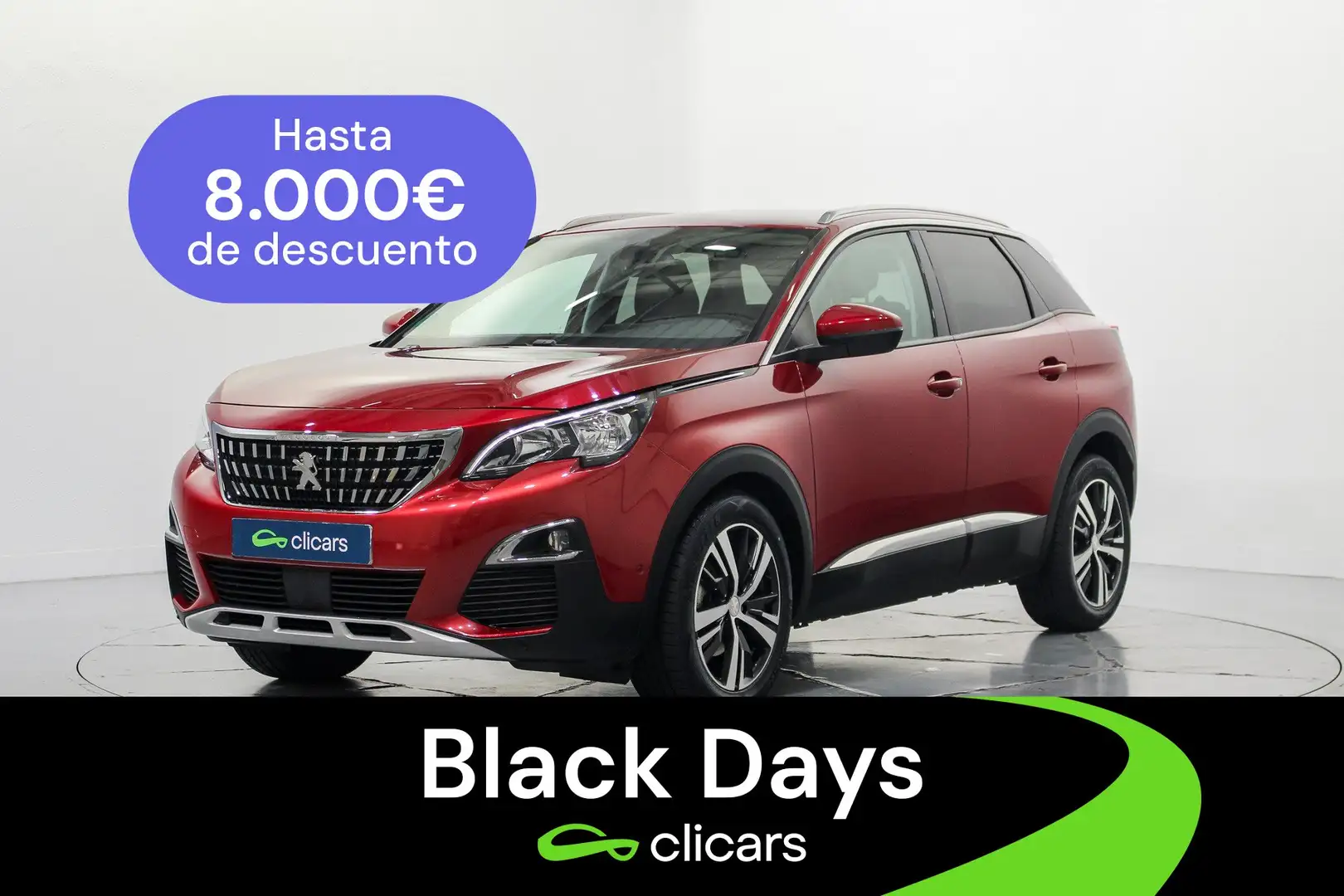 Peugeot 3008 1.2 S&S PureTech Allure 130 Rouge - 1