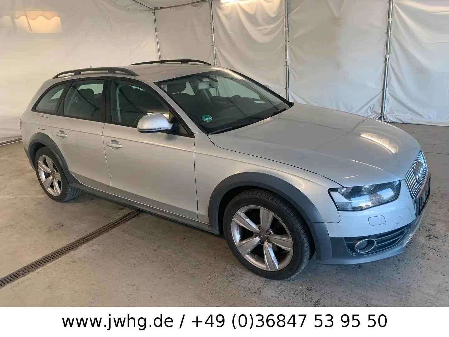 Audi A4 allroad quattro 2.0 TDI Tempomat SiHz Klima Silber - 2