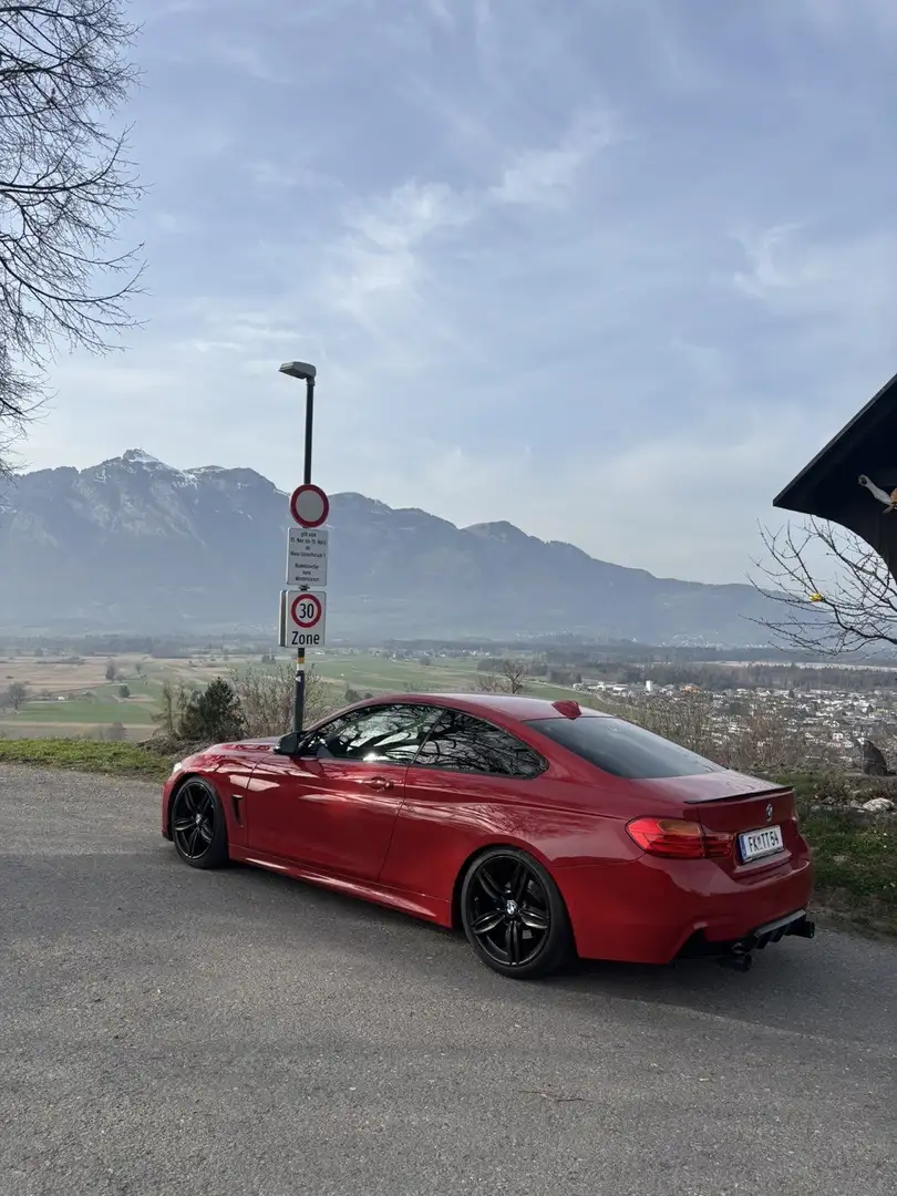 BMW 420 M-Paket Abwerk Rot - 2
