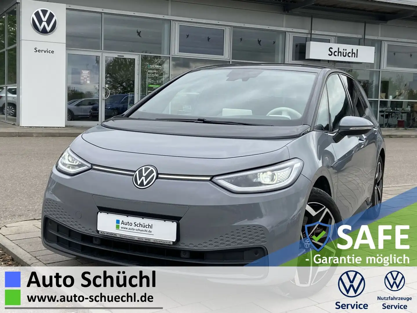 Volkswagen ID.3 PRO-S Tour 82-KWH+WÄRMEPUMPE+NAVI+LED+CCS+ Grau - 1