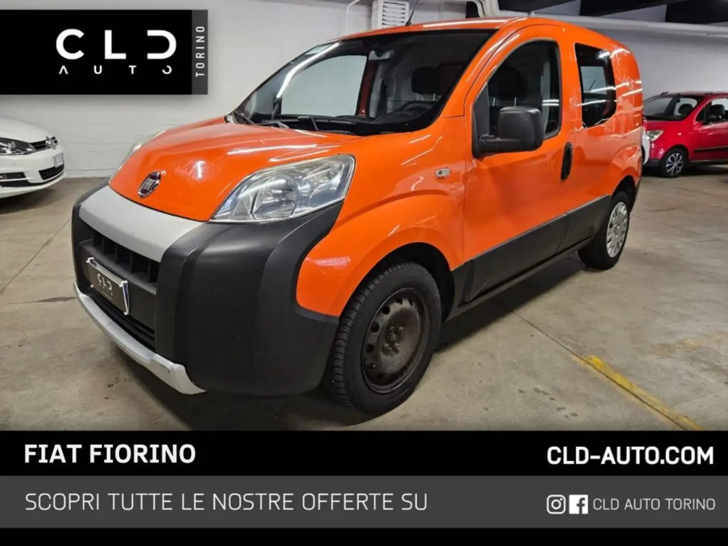 Fiat Fiorino 1.3 MJT 95CV Combi Semivetrato Oranje - 1