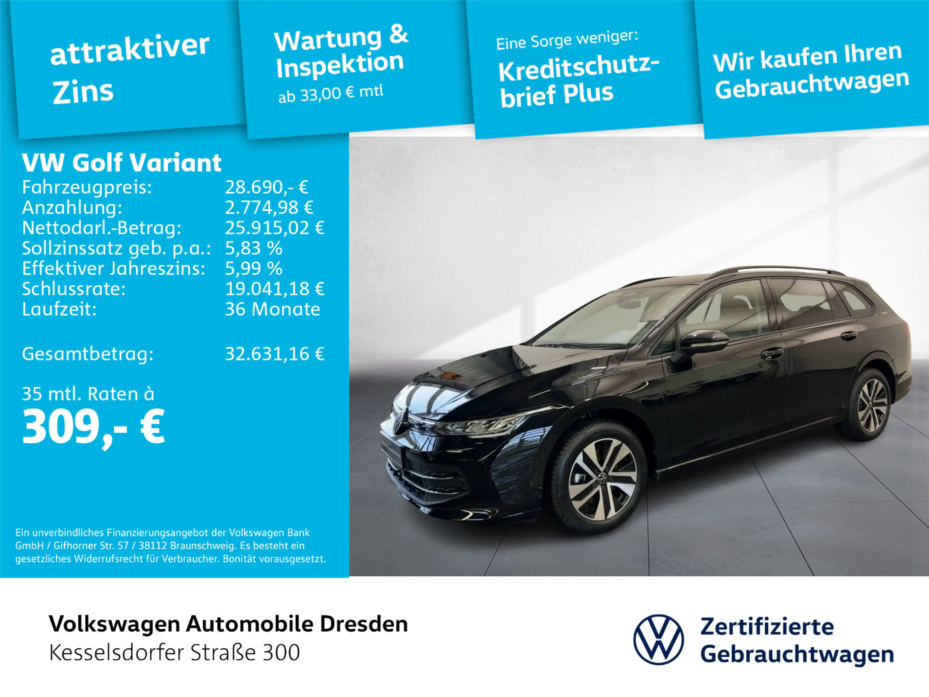 Volkswagen Golf Variant ENERGY 1,5 TSI 6-Gang GANZJAHRESR. — photo 2