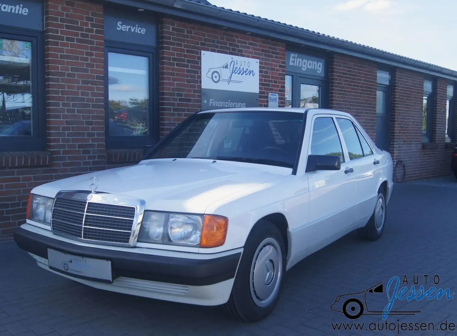 Mercedes-Benz 190 E 1.8 unverbastelt, wenig Kilometer- Top! Weiß - 1