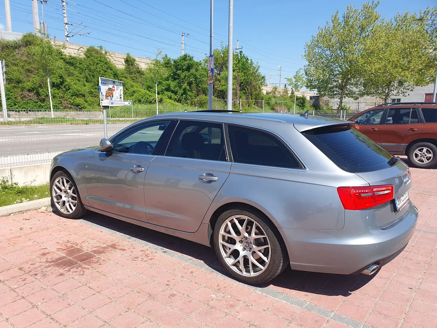 Audi A6 A6 Avant 3,0 TDI Pano Memo neues Pickerl+Service Grau - 1