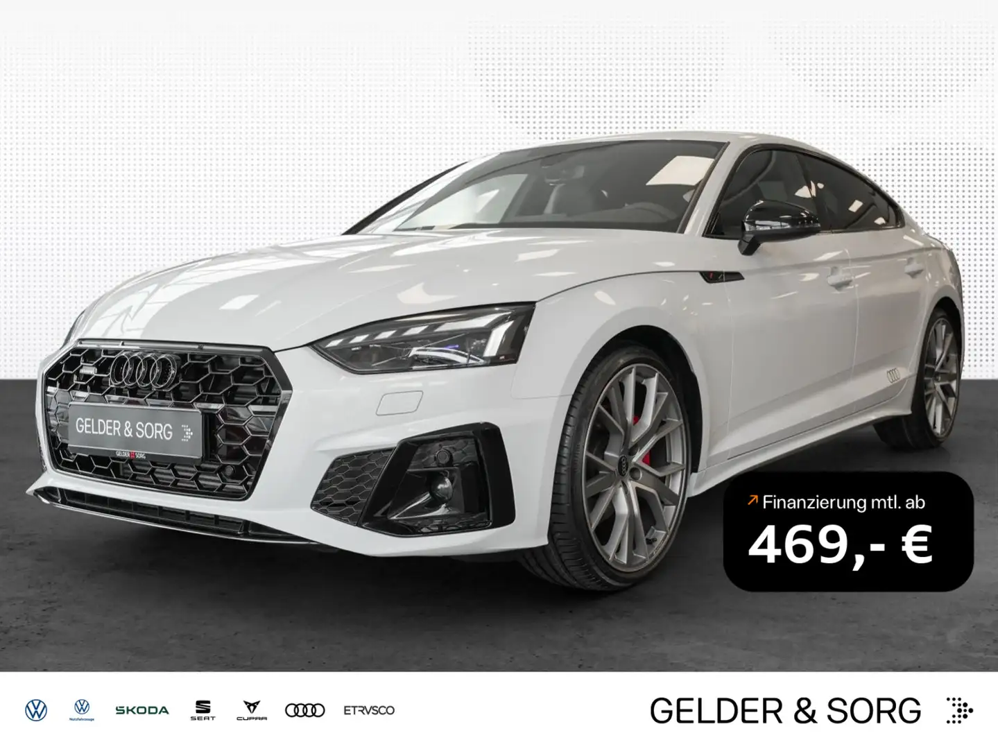 Audi A5 40 TFSI qu. S line |Competition|AHK Weiß - 1