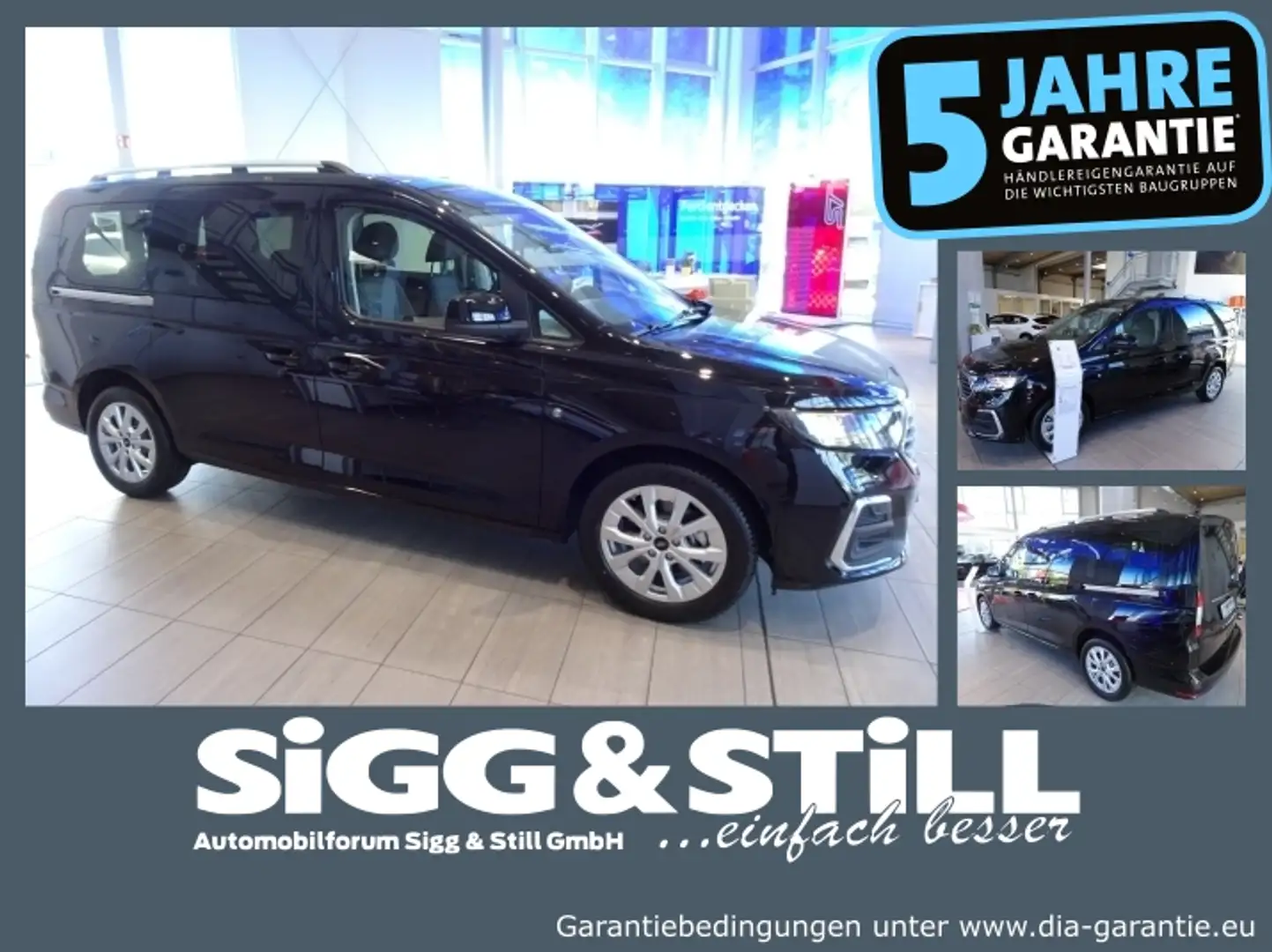 Ford Grand Tourneo Connect Titanium 1.5 iACC*SHZ*LED Zwart - 1