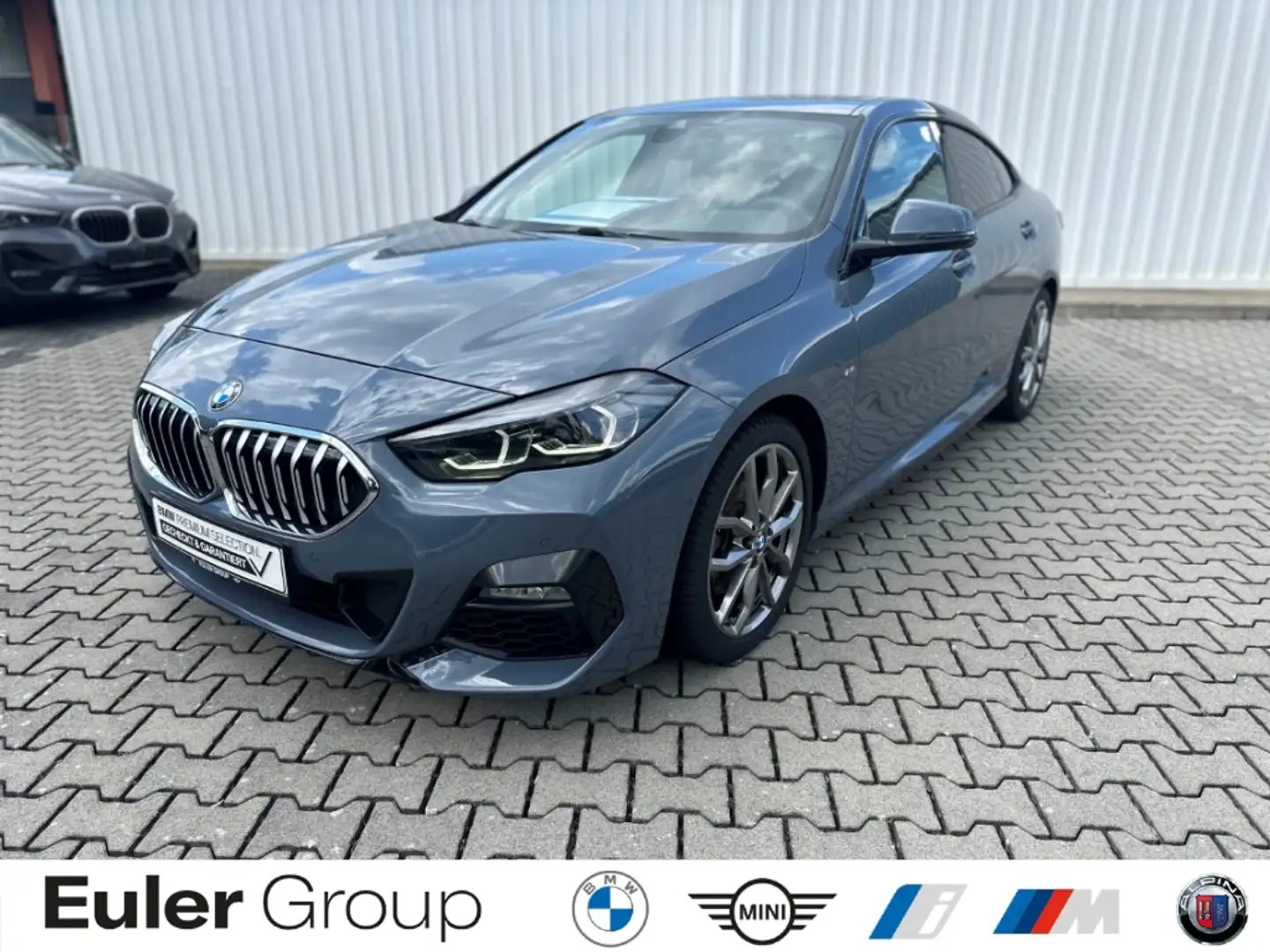 BMW 218 Gran Coupe i DKG M Sport Pano Travel+Comf.Pak. HiF Grau - 1