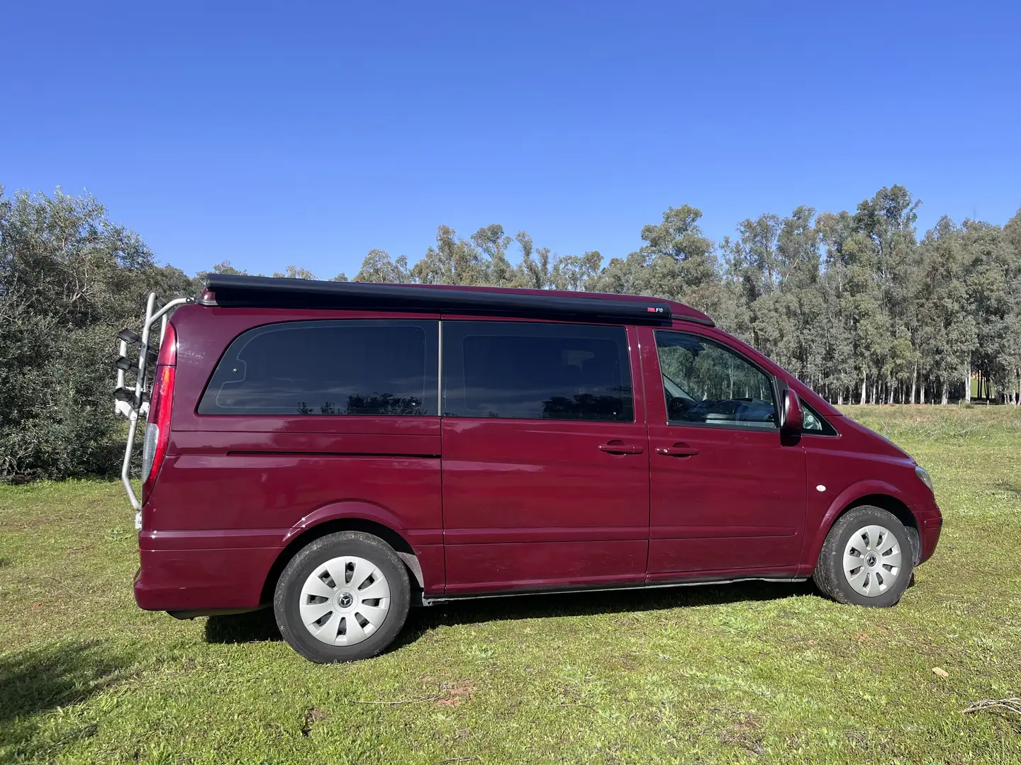 Caravans-Wohnm Mercedes-Benz Mercedes-Benz Vito Camper - Techo Elevable Violett - 2