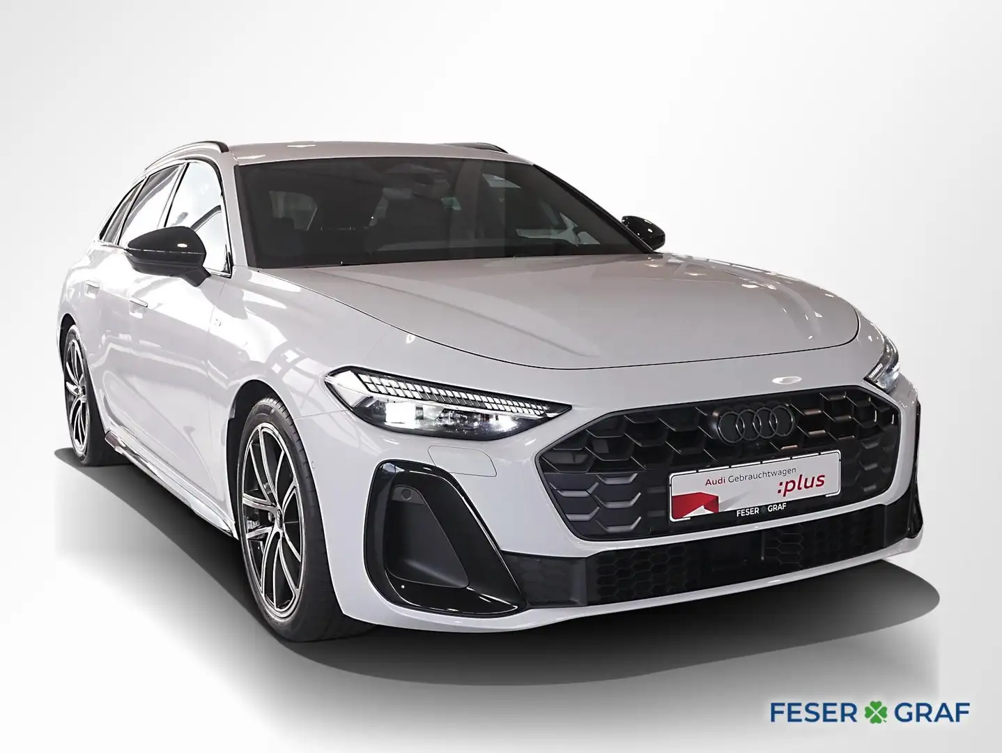 Audi A5 Avant TFSI 2x S line AHK Matrix Nav Tech plus Weiß - 2