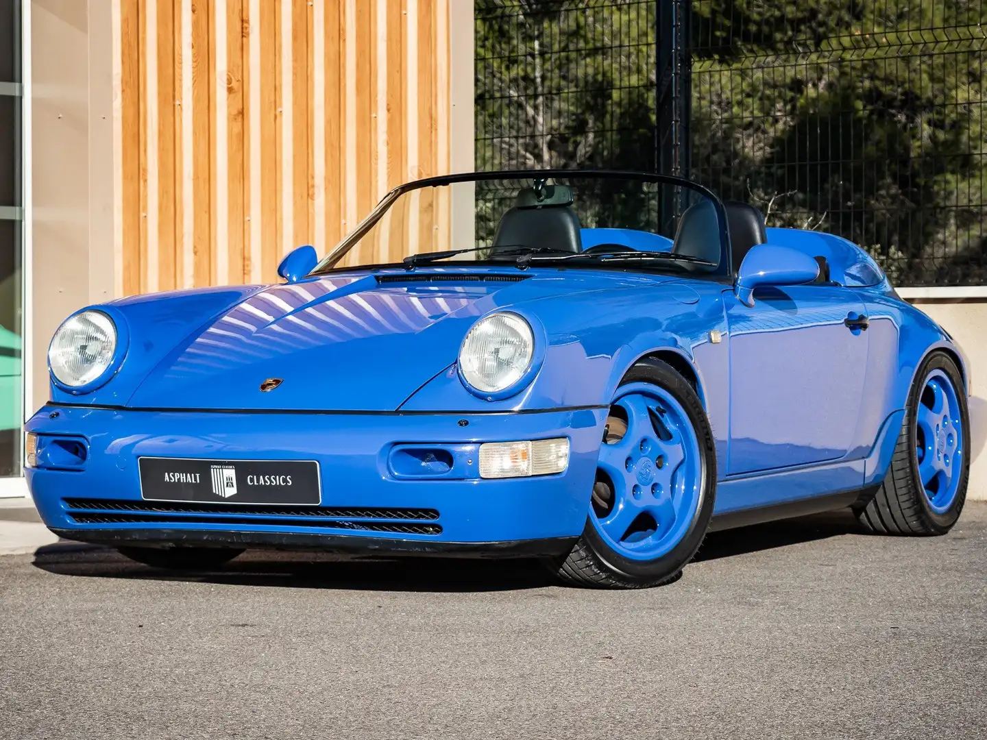 Porsche 911 964 Speedster Blauw - 1