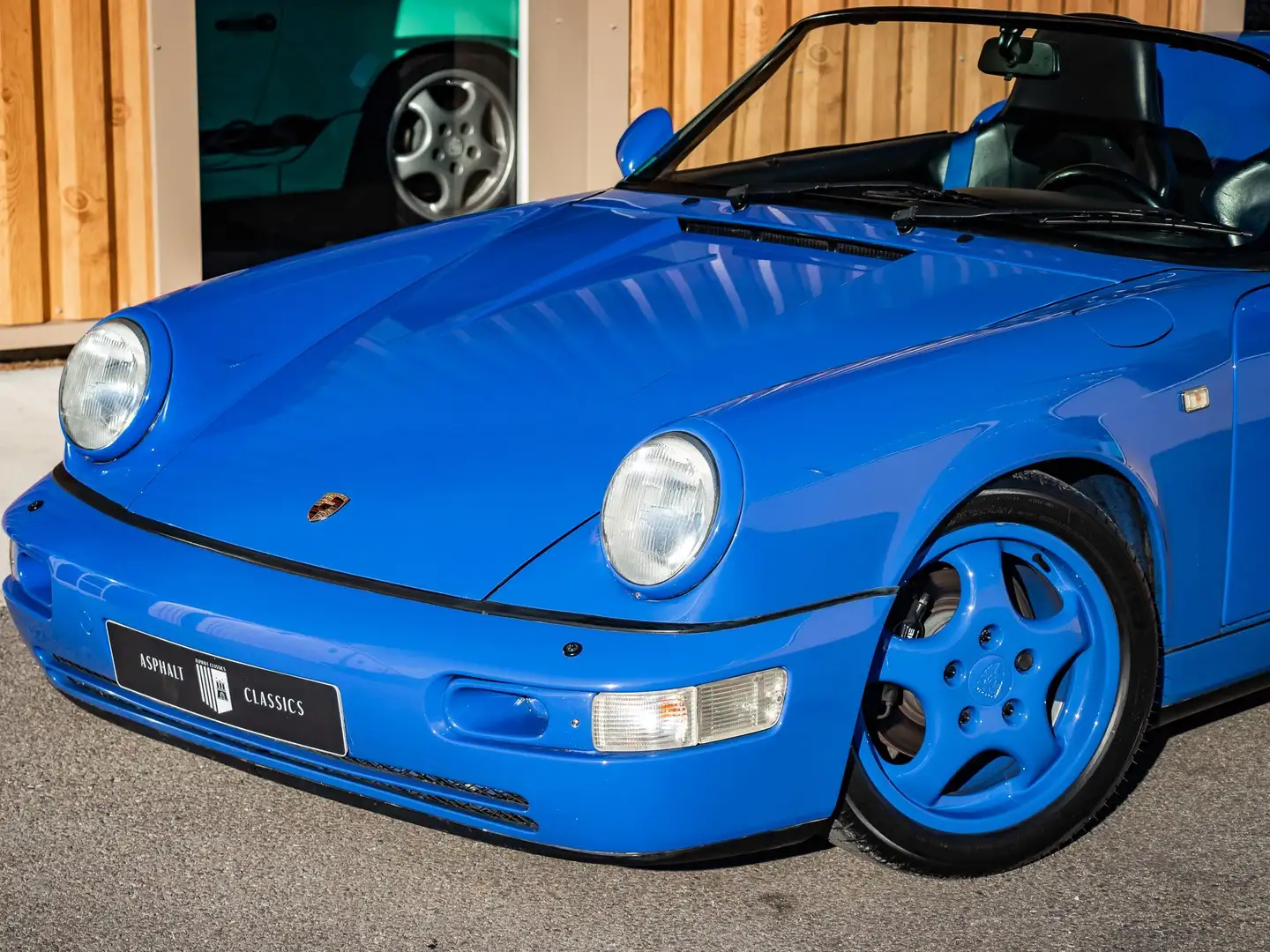 Porsche 911 964 Speedster Blauw - 2