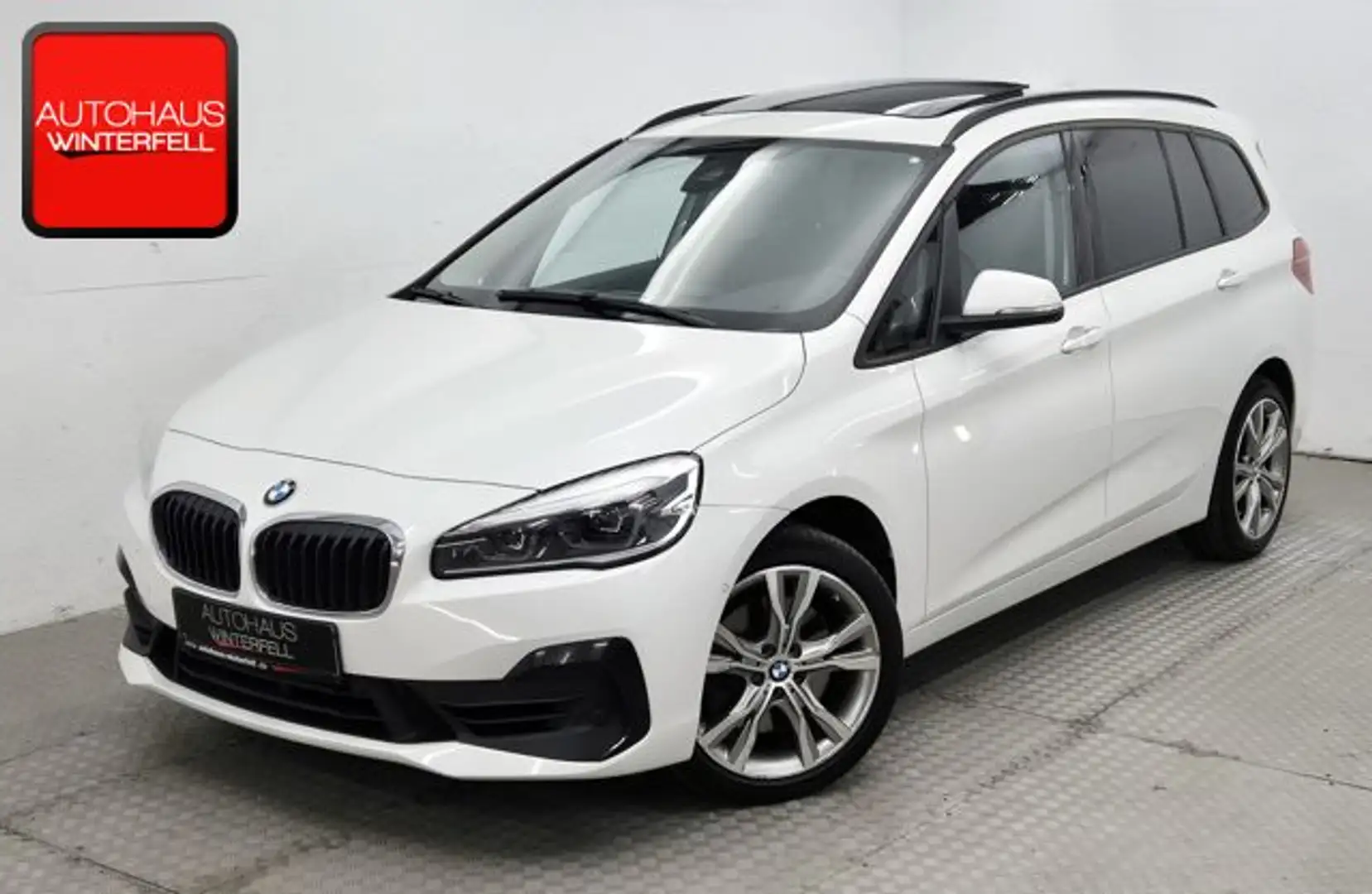 BMW 220 Gran Tourer i 7SITZ+PANO+LED+AHK+KAMERA+HIFI bijela - 1