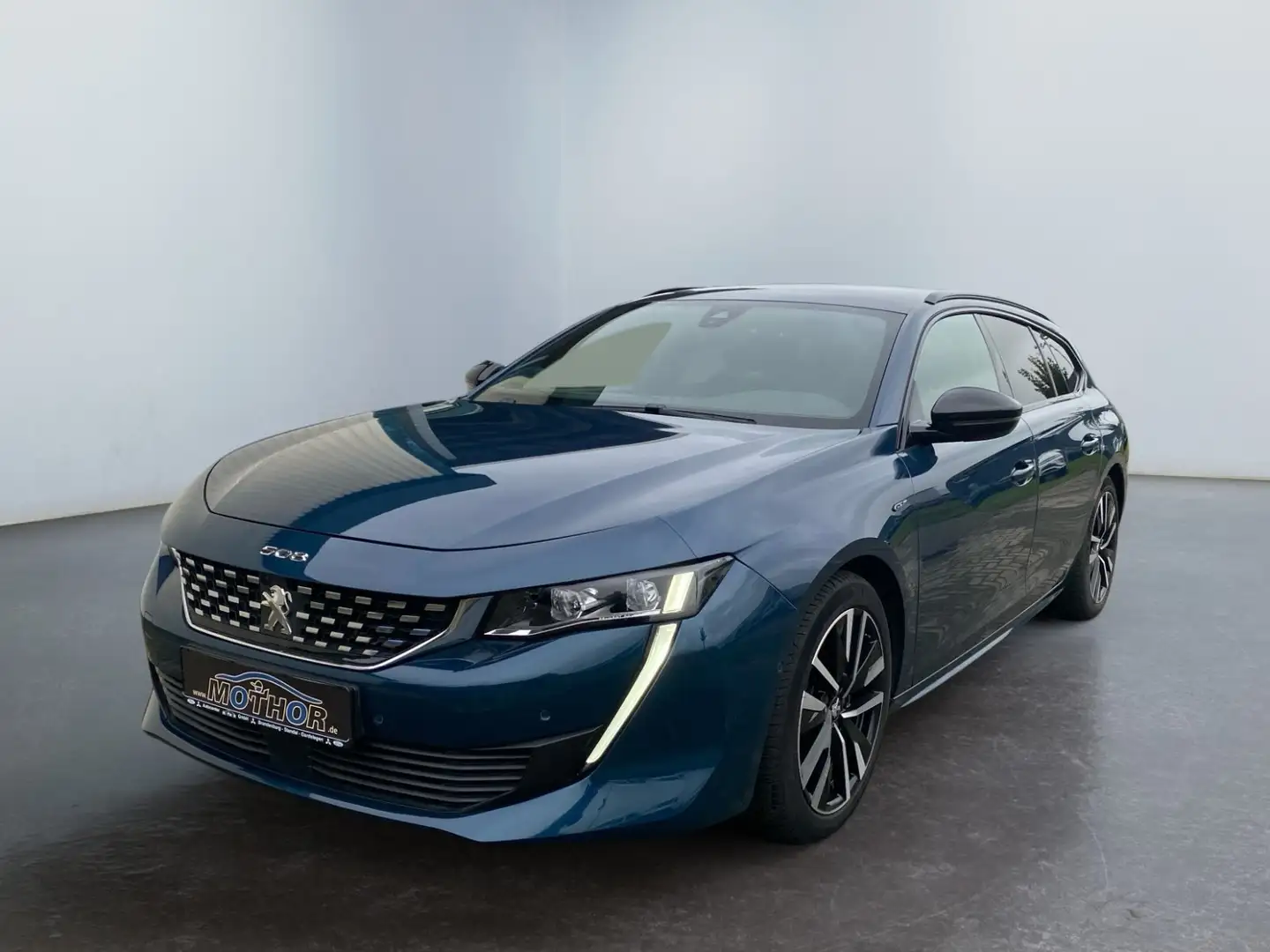 Peugeot 508 GT 2.0 BlueHDi 180 TEMP PDC 2xKlima AHK Bleu - 2