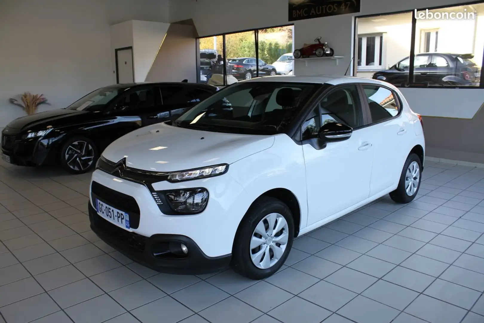 Citroen C3 1.5 BlueHDI 100 ch Feel Business BVM6 (1er Main, garantie 12 Mois) Blanc - 1