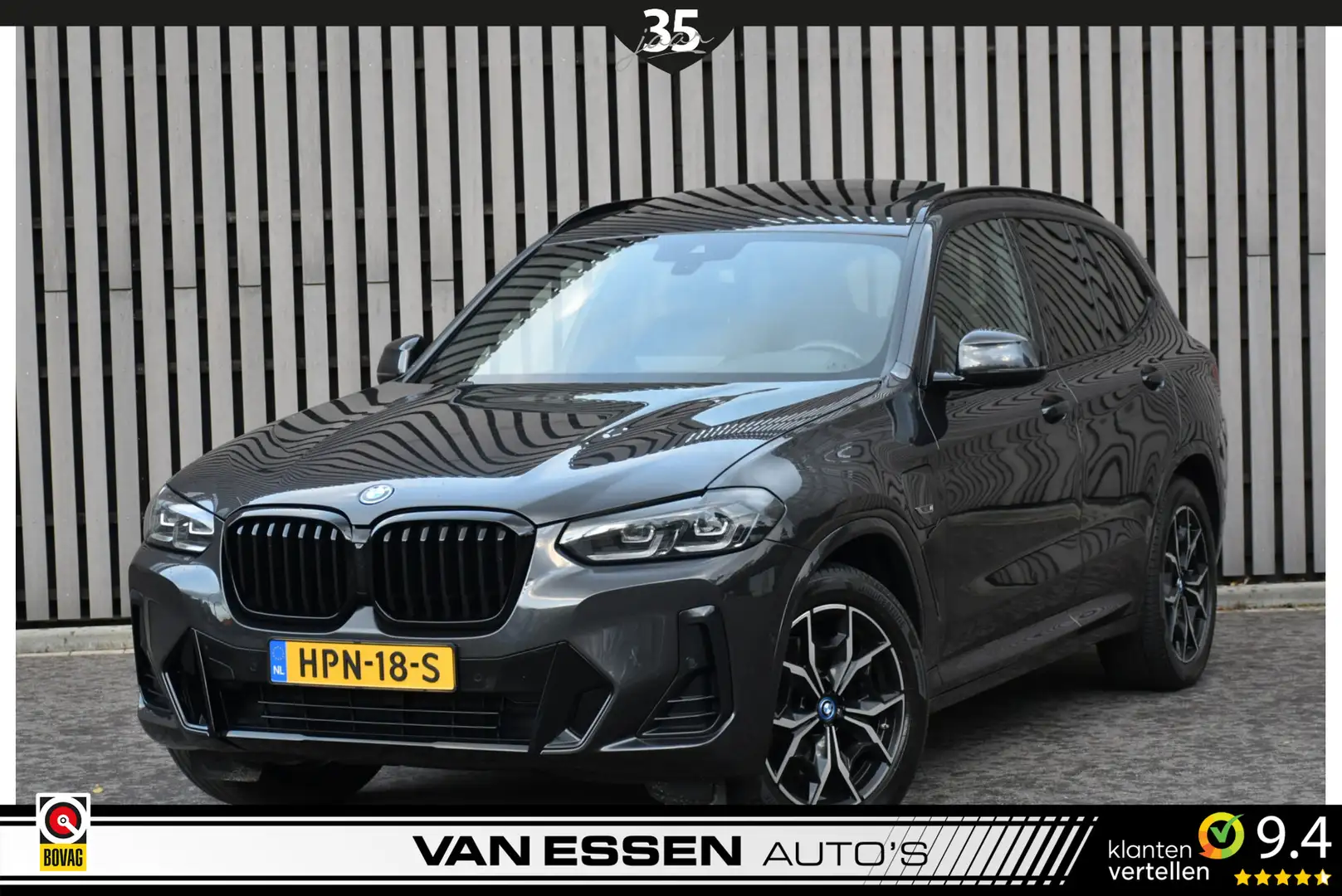 BMW X3 xDrive30e High Executive M-Sport Pano Leder Camera Gris - 2