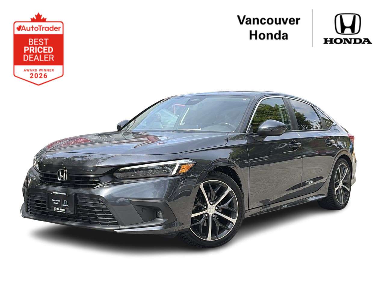 2022 Honda Civic Touring | Turbo | Navigation | Leather