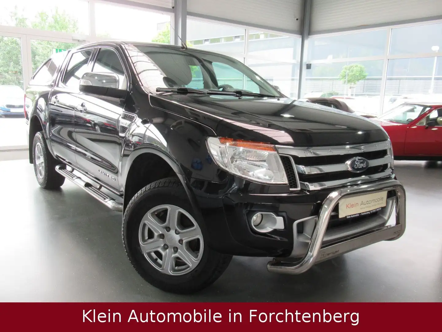 Ford Ranger Limited DOKA 4x4 Leder SHZ AHK Kamera LM Noir - 1