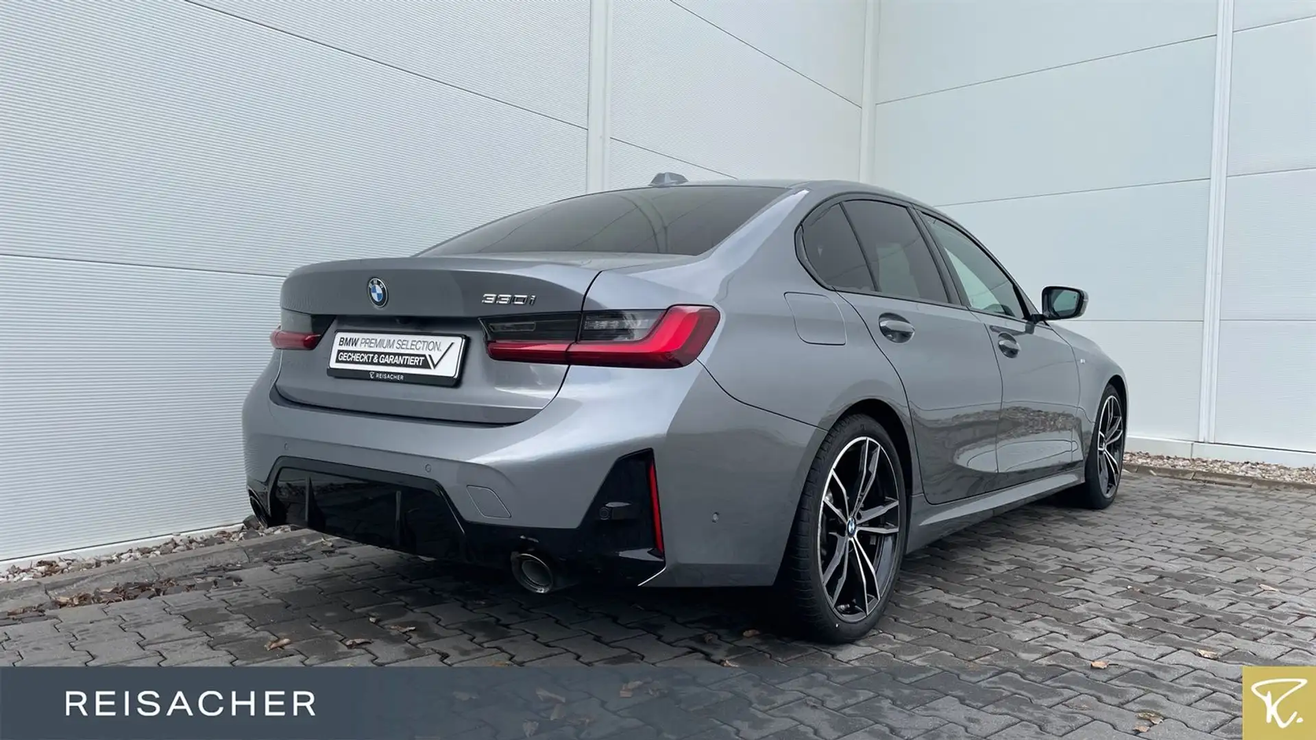 BMW 330 i A Lim M Sport,GSD,AHK,LCPro.RFK,LM19" Gris - 2