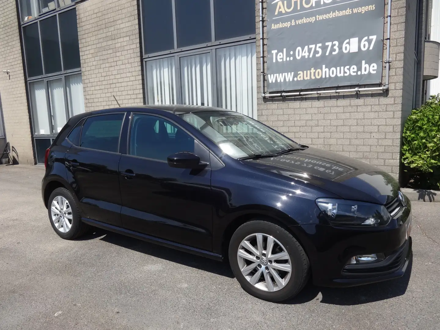 Volkswagen Polo 1.0i Trendline  42000 KM !!!!12 Maanden garantie Zwart - 2