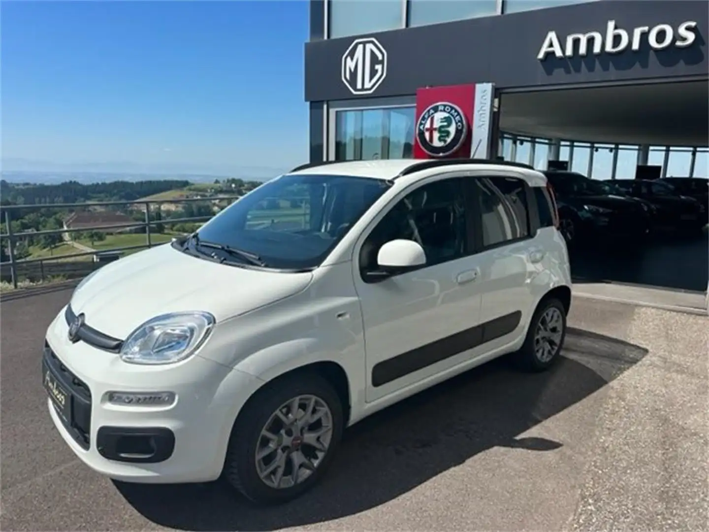 Fiat Panda 1,2 69 Lounge Weiß - 1