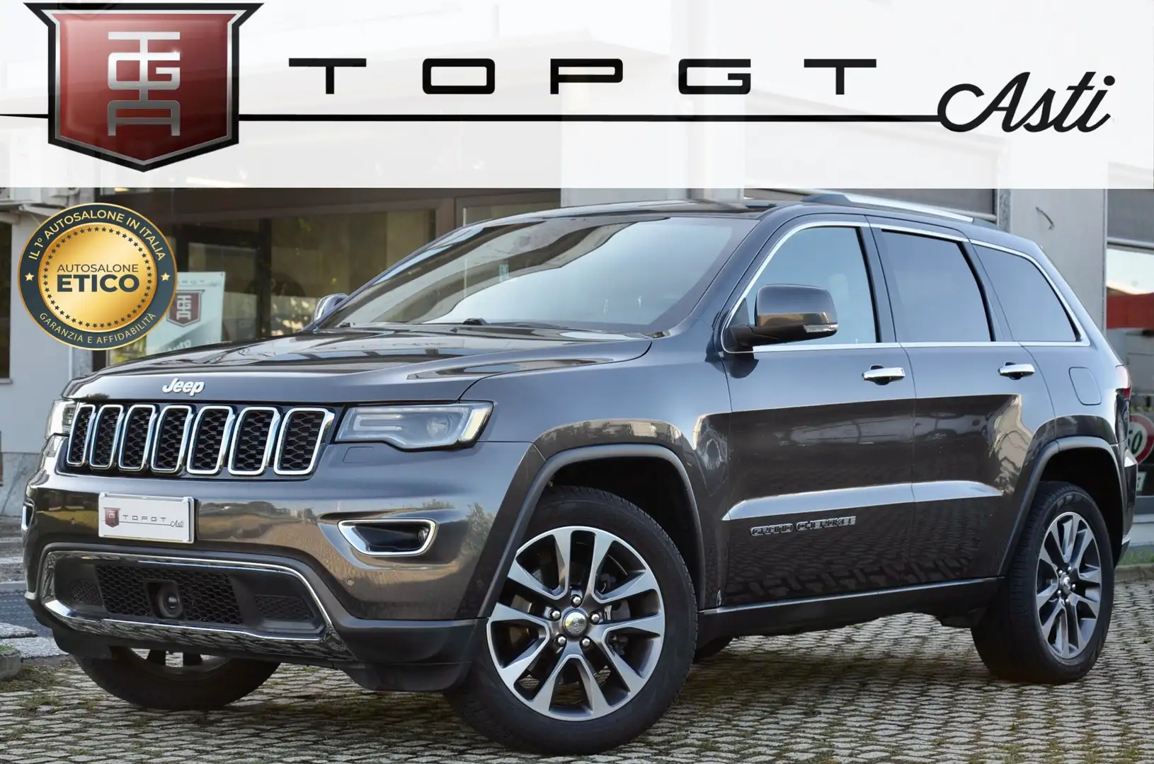 Jeep Grand Cherokee Grand Cherokee 3.0 V6 Limited 250cv auto PERMUTE Grijs - 1