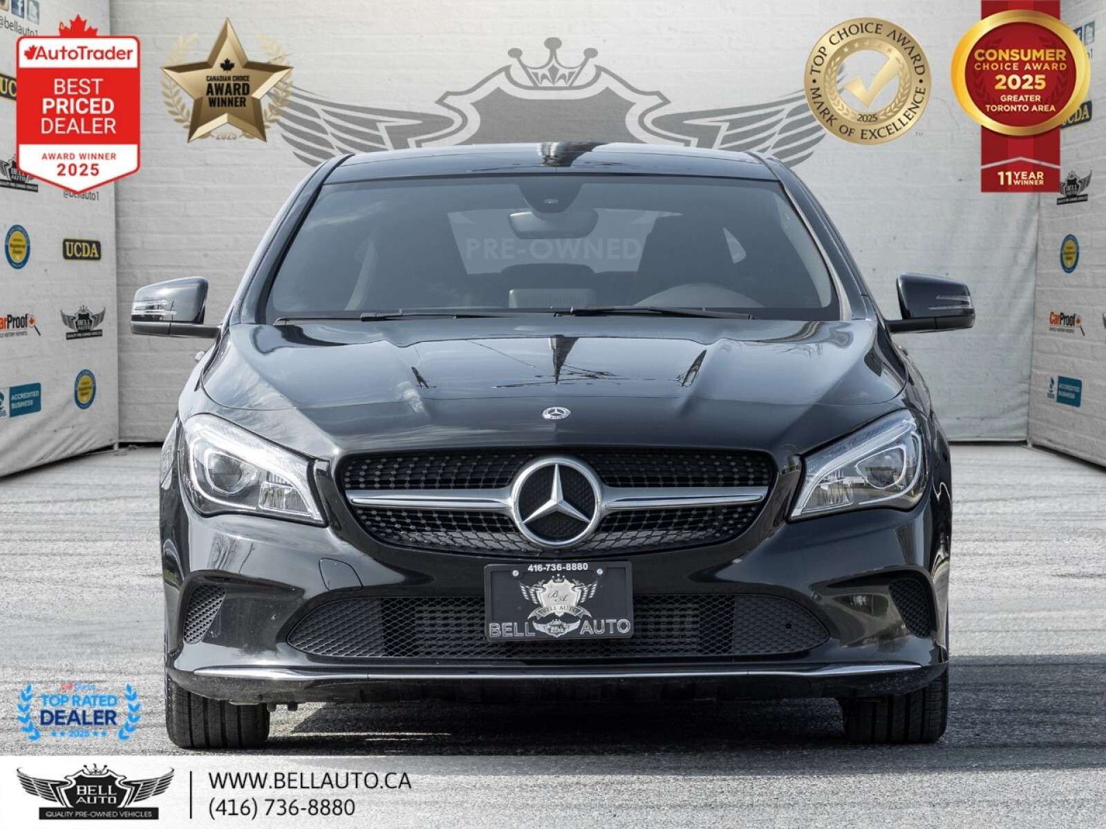 2018 Mercedes-Benz CLA 250 | PRMPKG | HP LED | NAVI | B.CAM | PANO | NOAC — снимка 1