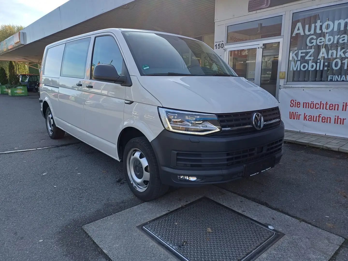 Volkswagen T6 Transporter Transporter T6 TDI BMT DSG Lang Weiß - 1