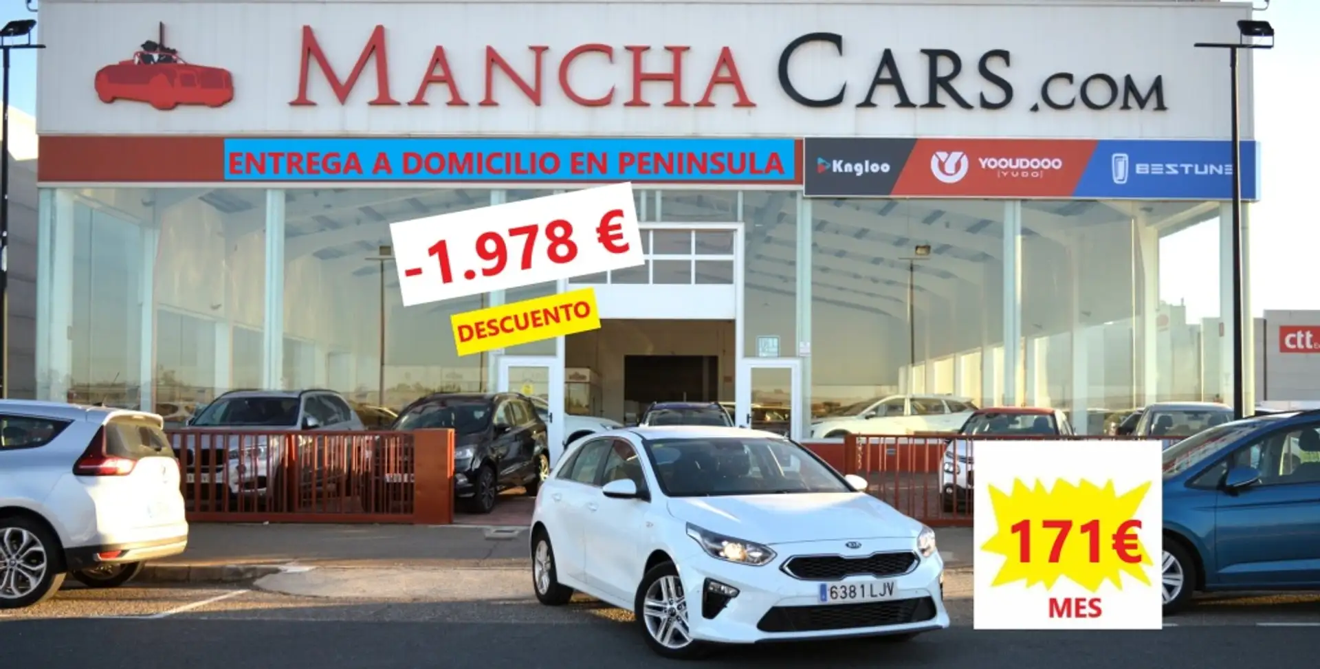 Kia Ceed / cee'd 1.6 CRDI Eco-Dynamics Drive 136 Blanc - 1