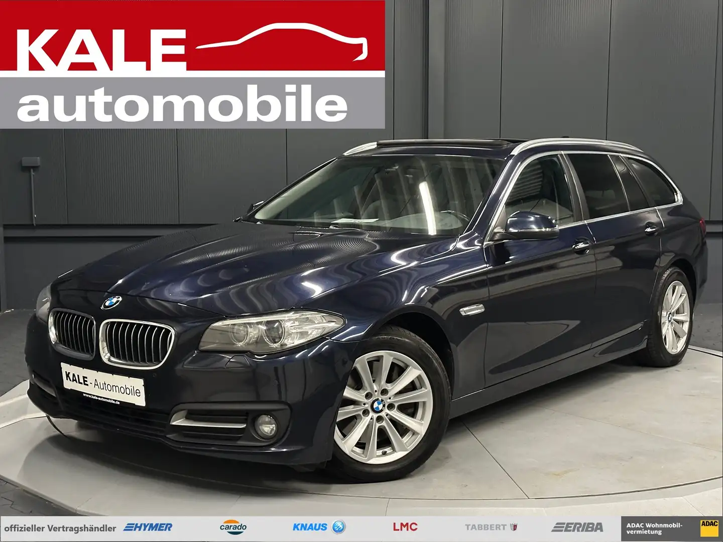 BMW 525 d touring xDrive*LEDER*PANORAMA*Standhzg*HIFI*KAME Blau - 1