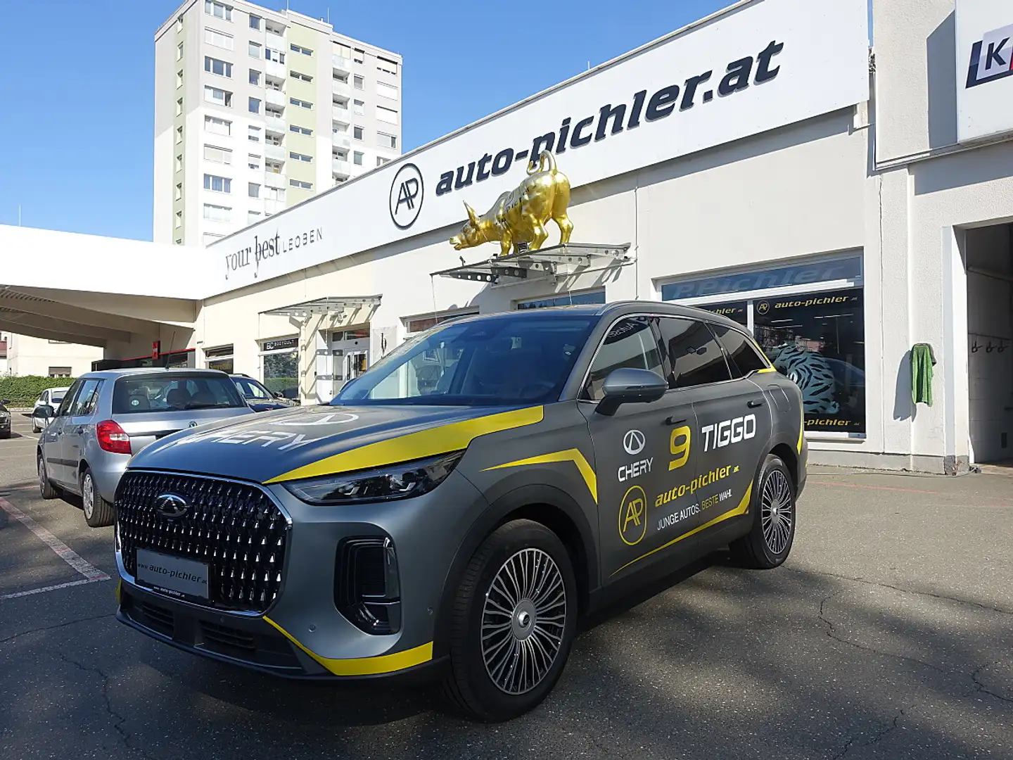 Chery Tiggo 9 PHEV Unique AWD Grau - 1