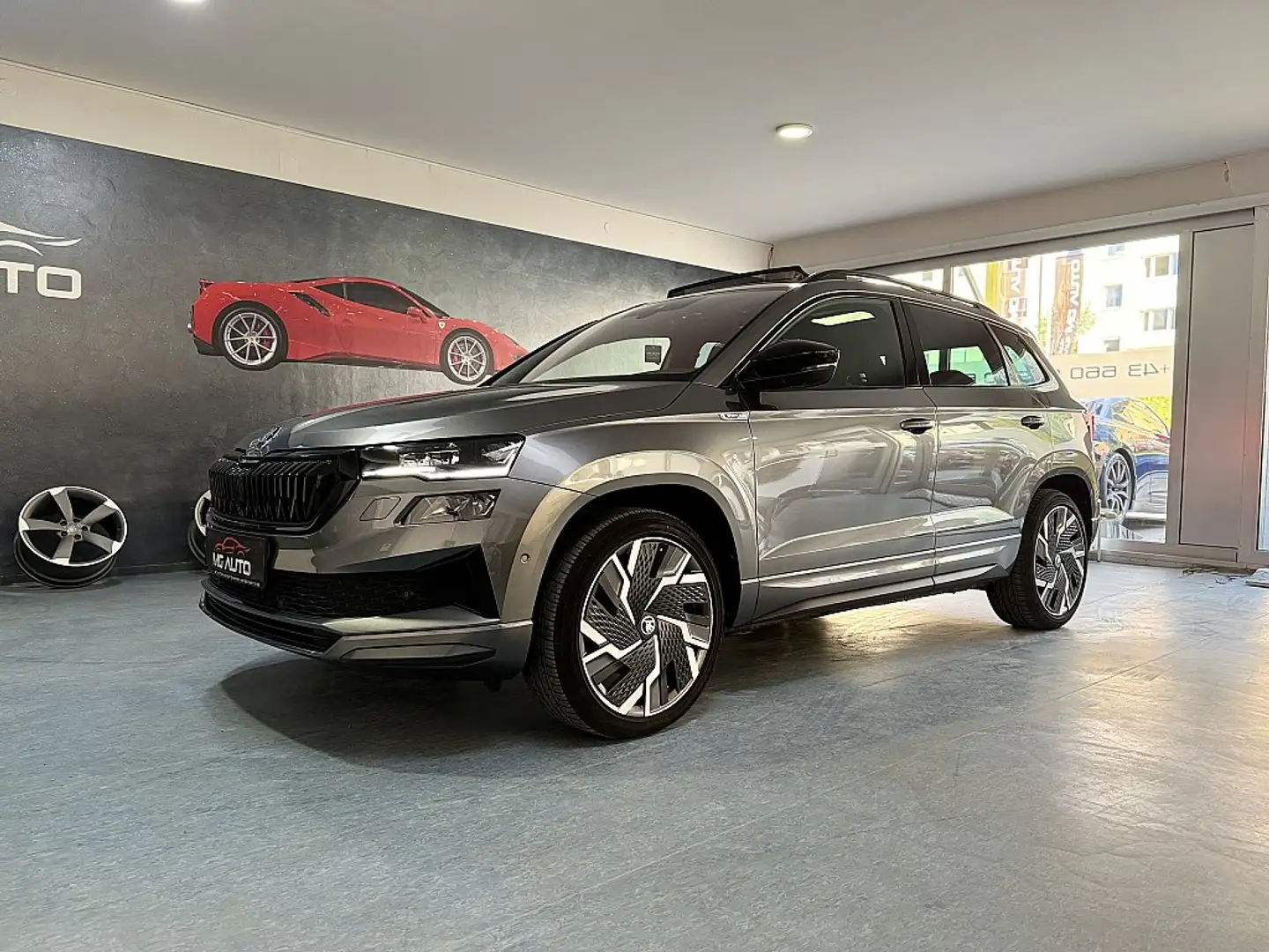 Skoda Karoq 2.0 ALLRAD DSG SPORTLINE 190 PS *VOLL AUSSTATTU... Grijs - 1