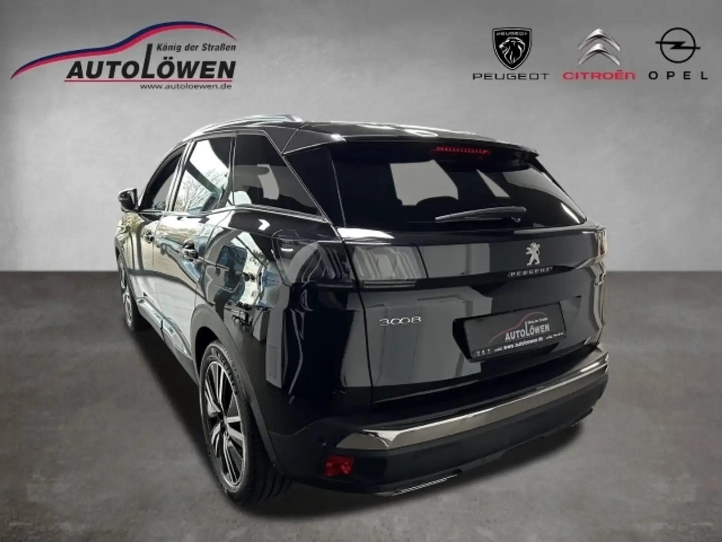 Peugeot 3008 Hybrid4 300 Schwarz - 2