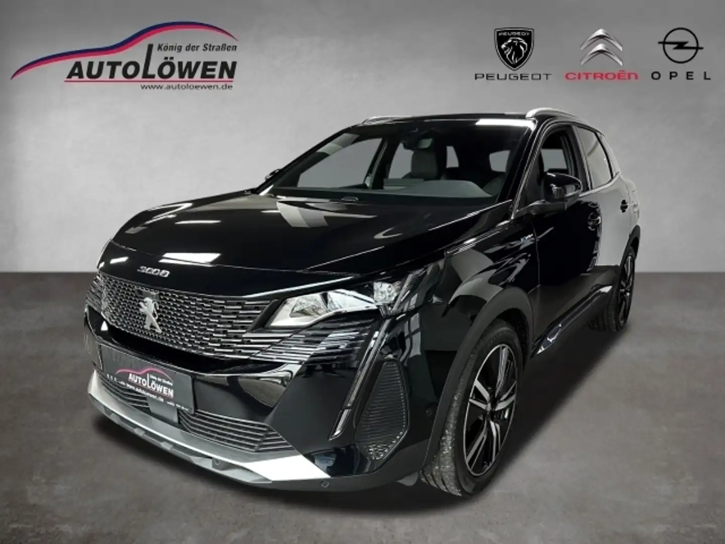 Peugeot 3008 Hybrid4 300 Schwarz - 1