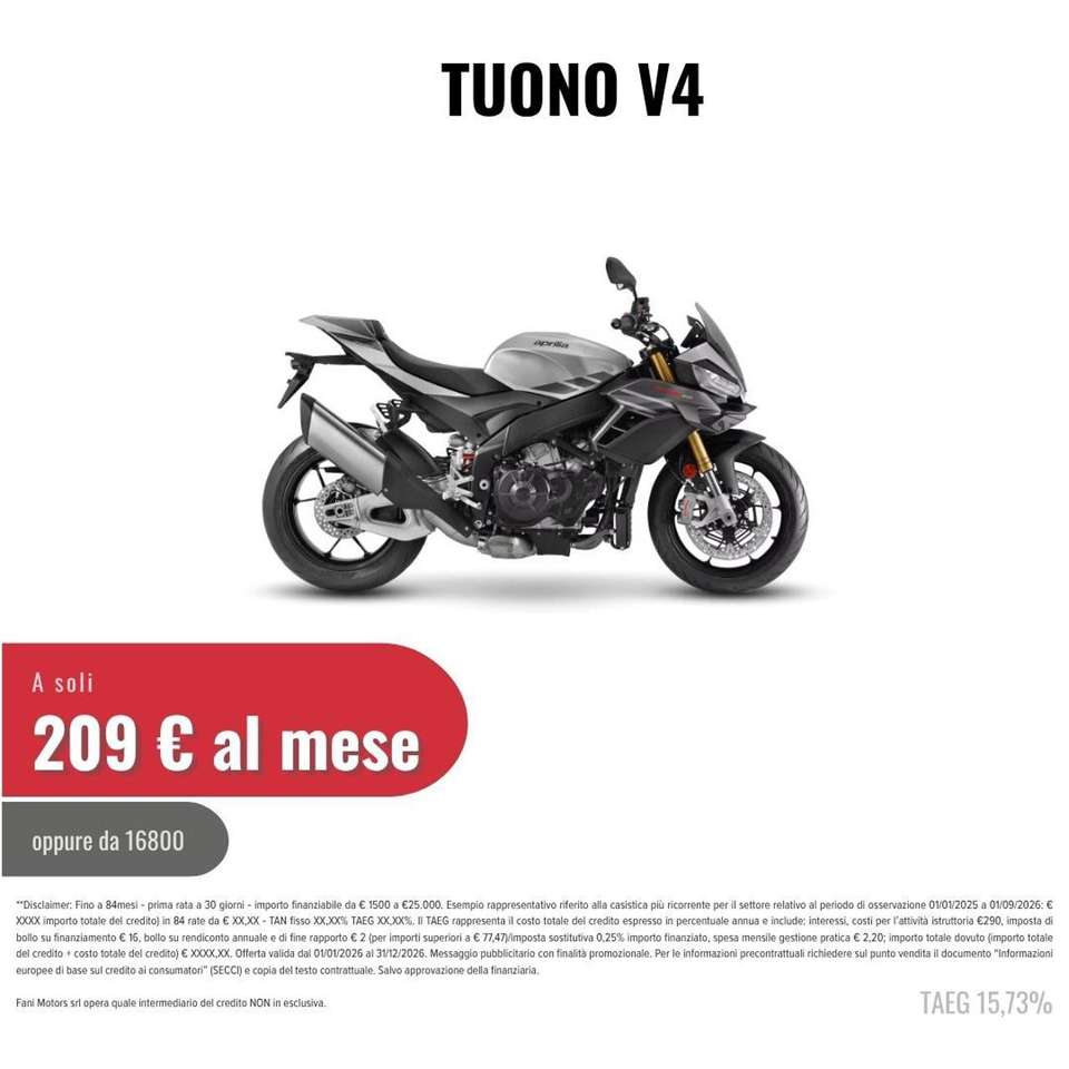 Aprilia Tuono v4 1100