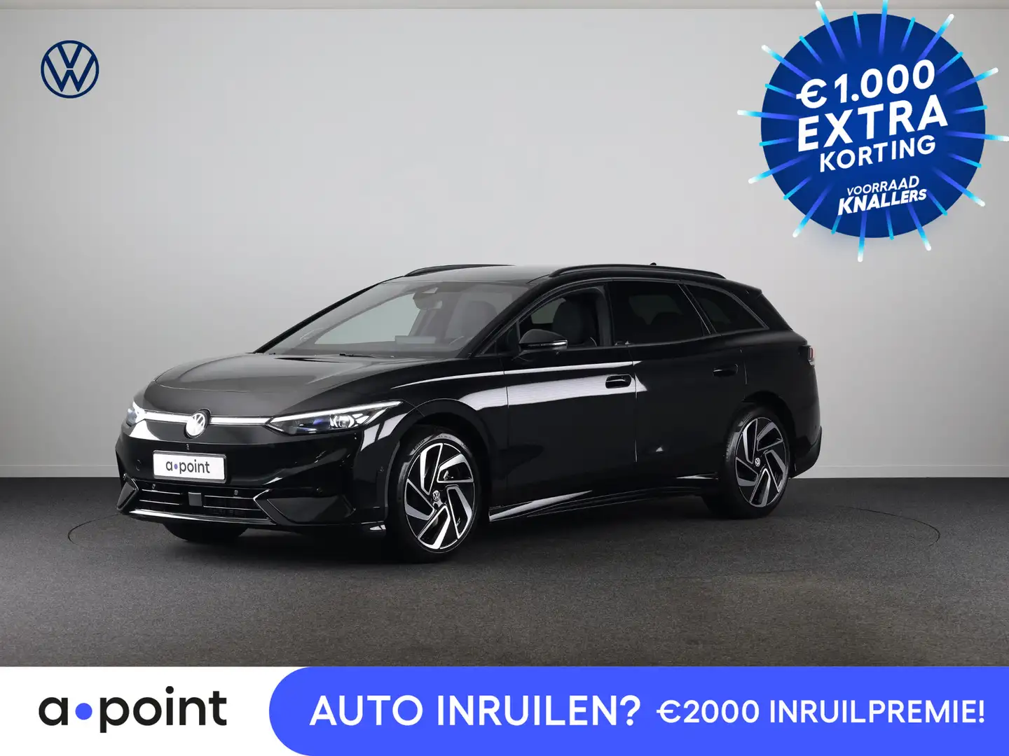 Volkswagen ID.7 Pro Limited Edition 77 kWh accu 210 kW / 286 PK Va Černá - 1