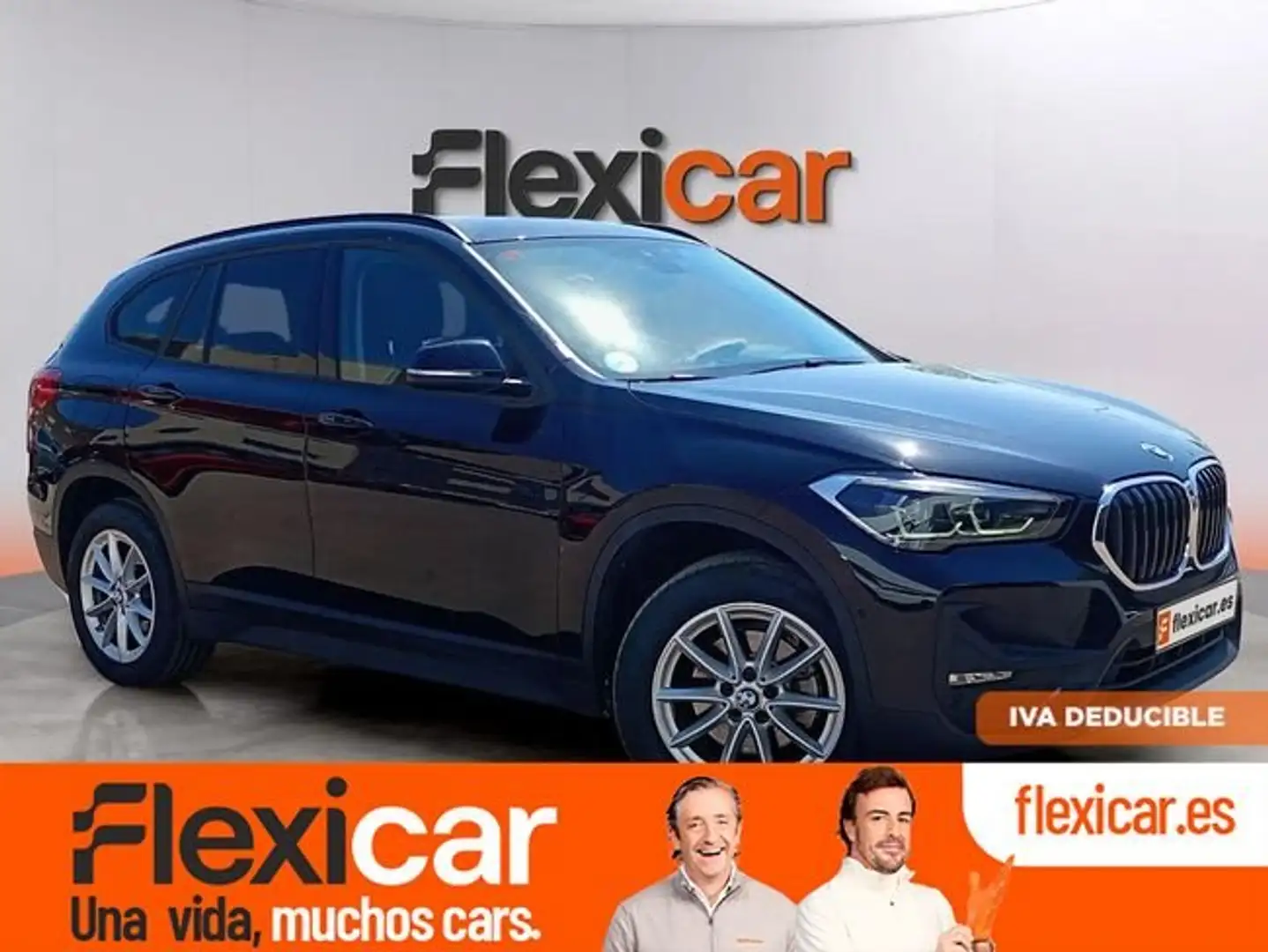 BMW X1 sDrive 18dA Negro - 1