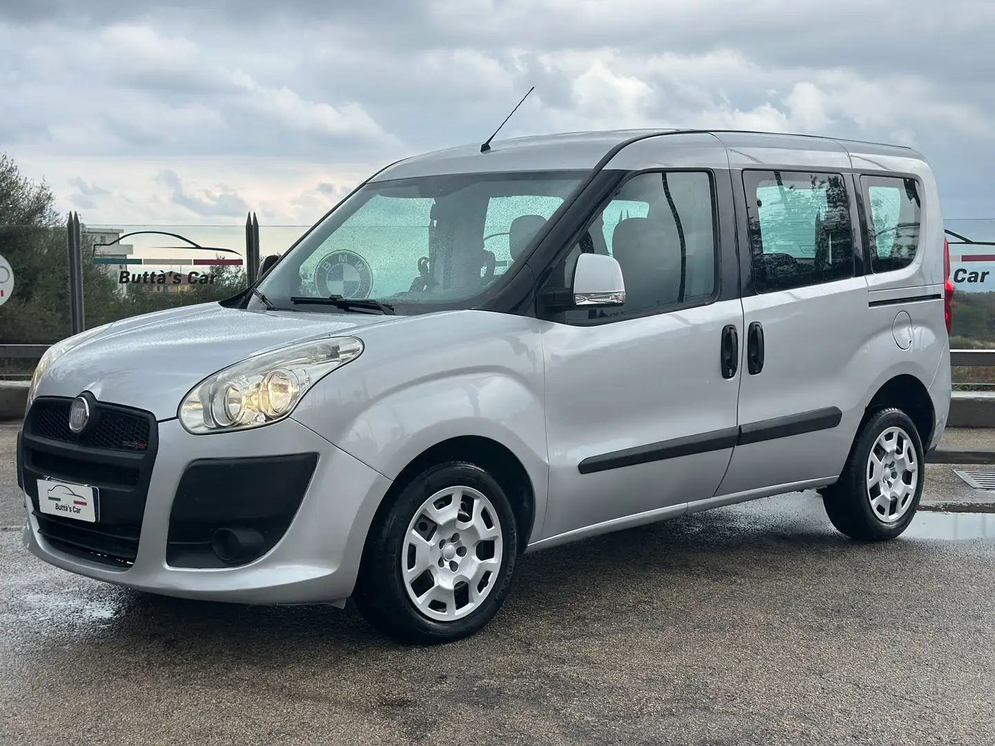 Fiat Doblo Doblo II 2010 1.6 mjt 16v Active 90cv Argento - 1
