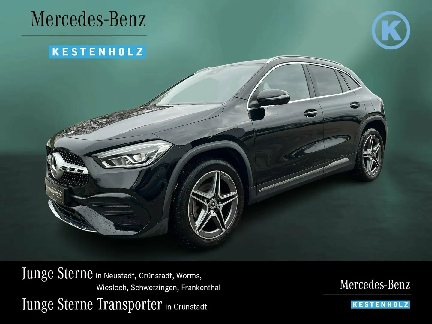 Mercedes-Benz GLA 250 GLA 250 e AMG+360°+LED+TOTWINKEL+SPIEGEL-PAKET Schwarz - 1