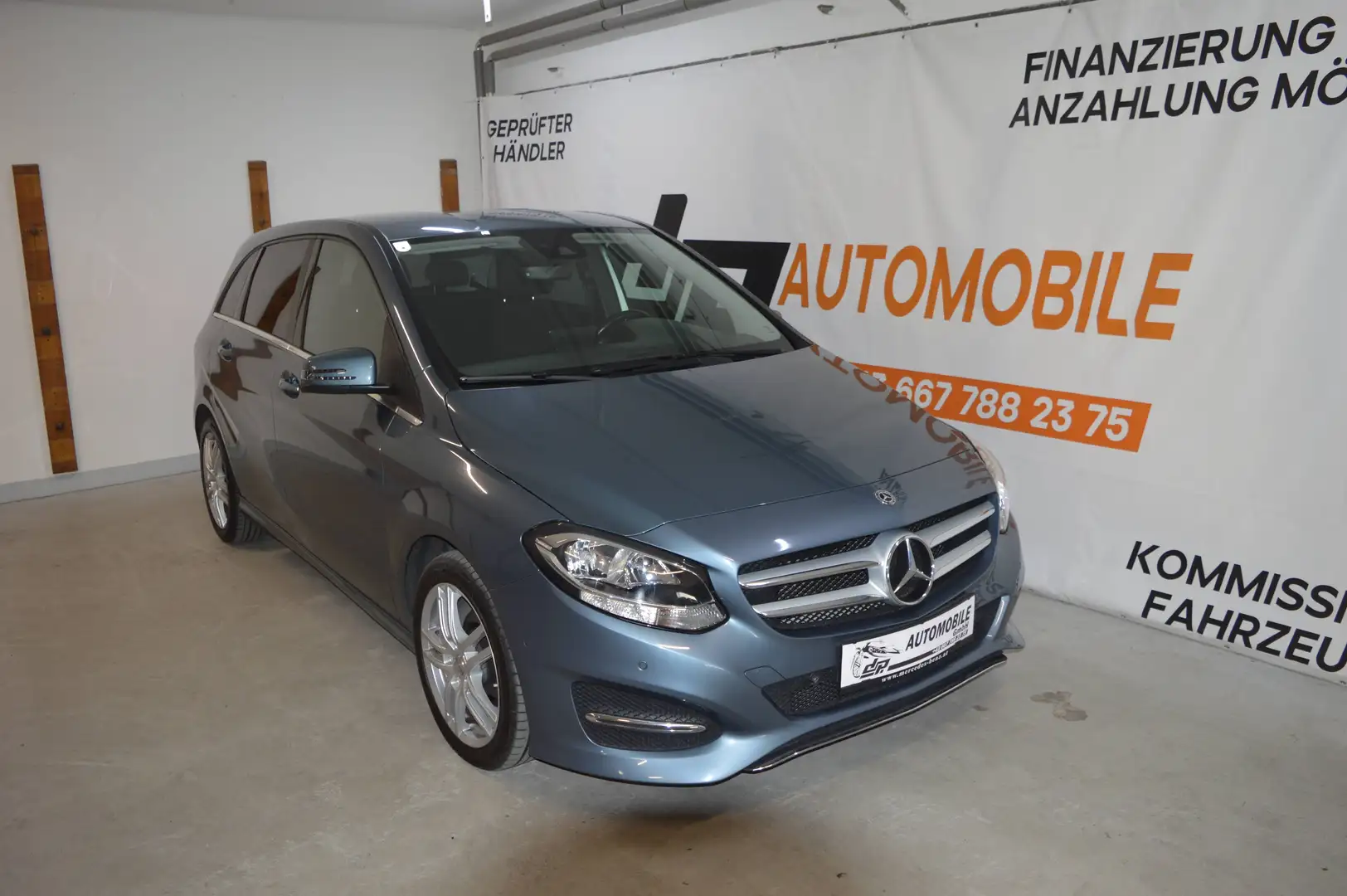 Mercedes-Benz B 160 CDI **2.Besitz**neues Pickerl**Kredit mög** Blau - 1