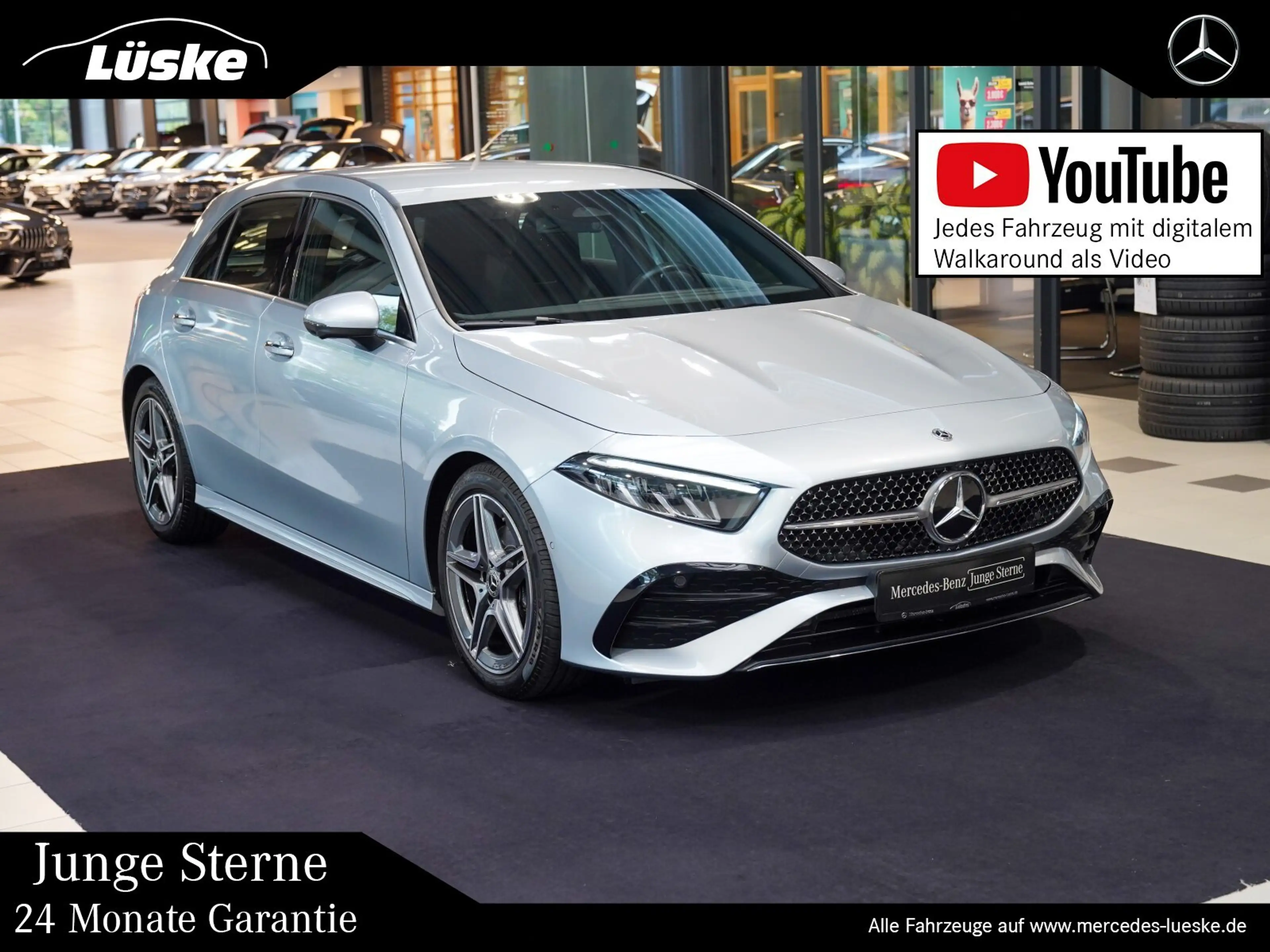 Mercedes-Benz A 200 A 200 d AMG Line 360° CarPlay Lenkradheiz KEYLES