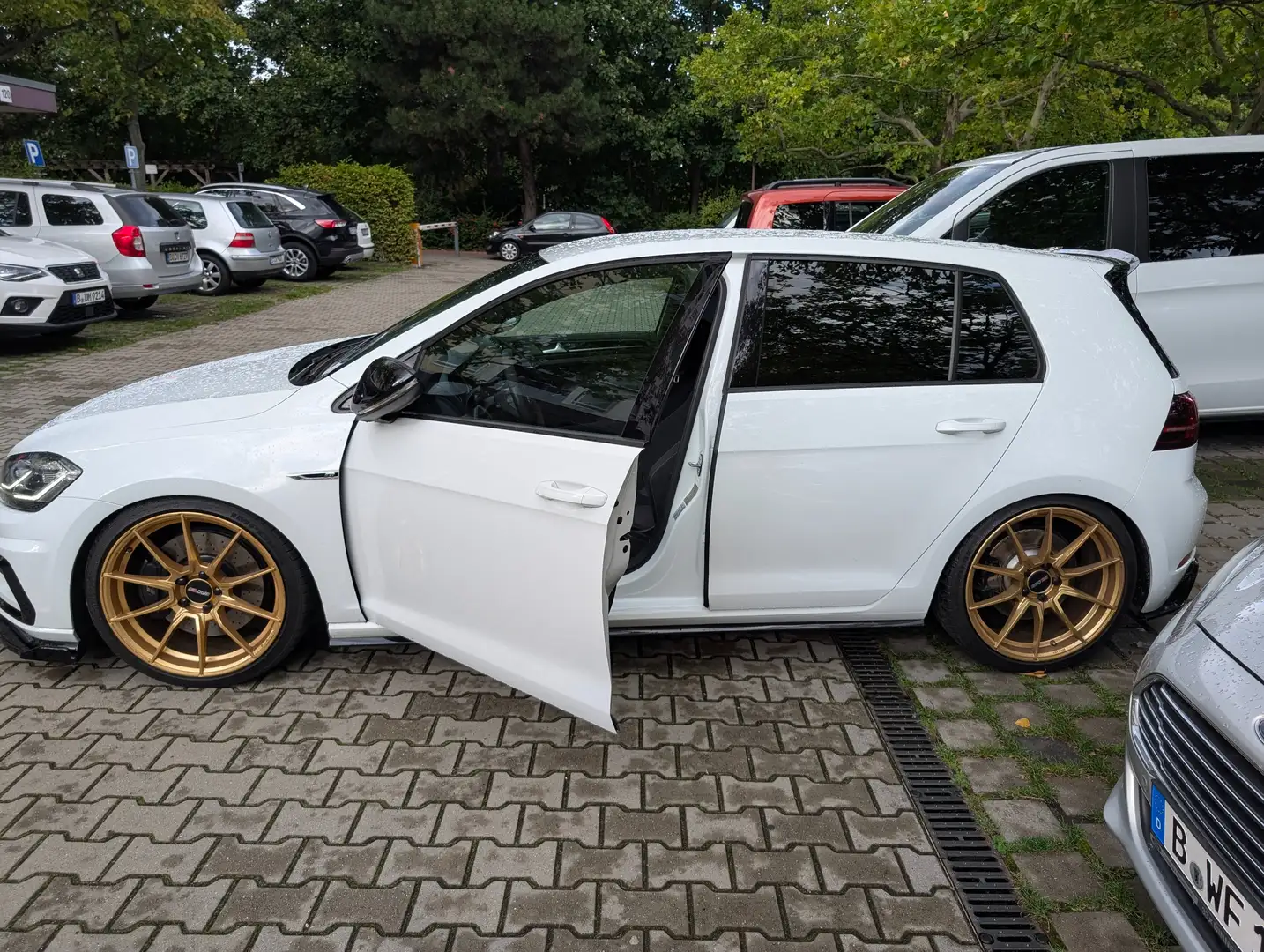 Volkswagen Golf R Weiß - 2