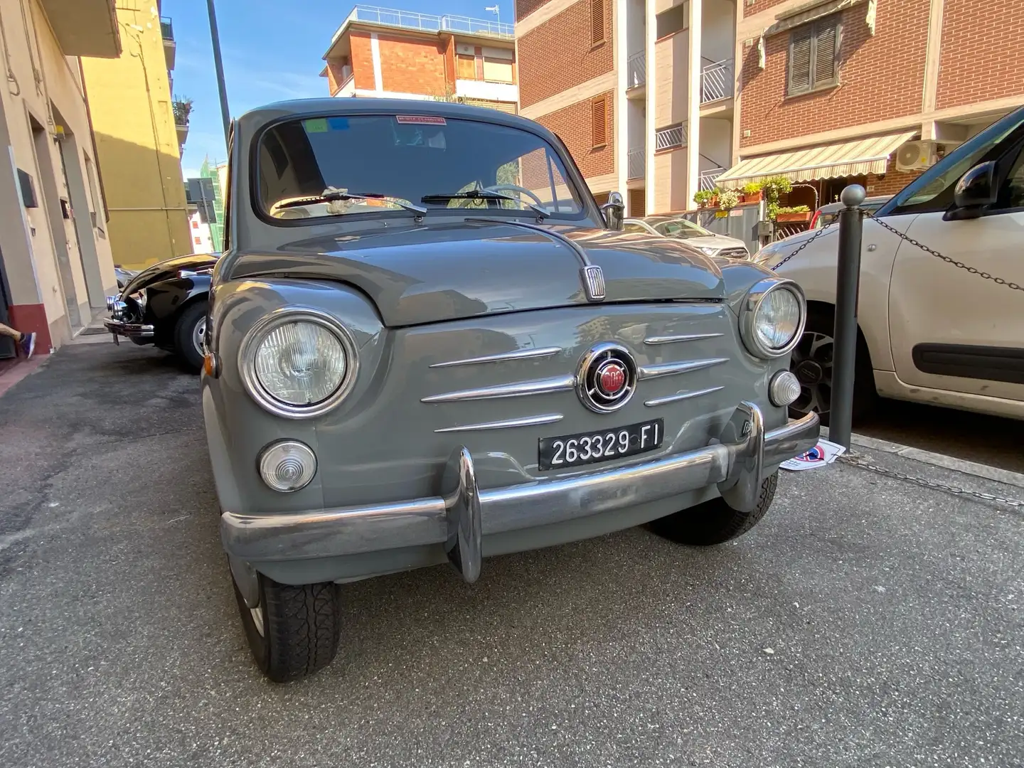 Fiat 600 600 D Сірий - 1