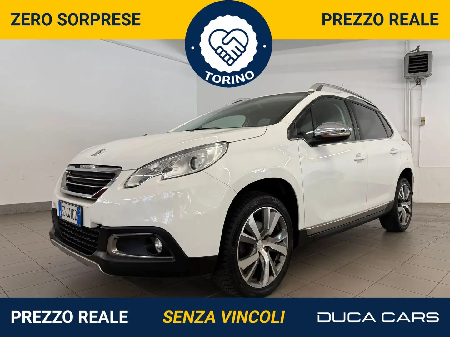 Peugeot 2008 1.6 e-HDi 115 CV Stop&Start Féline Bianco - 1