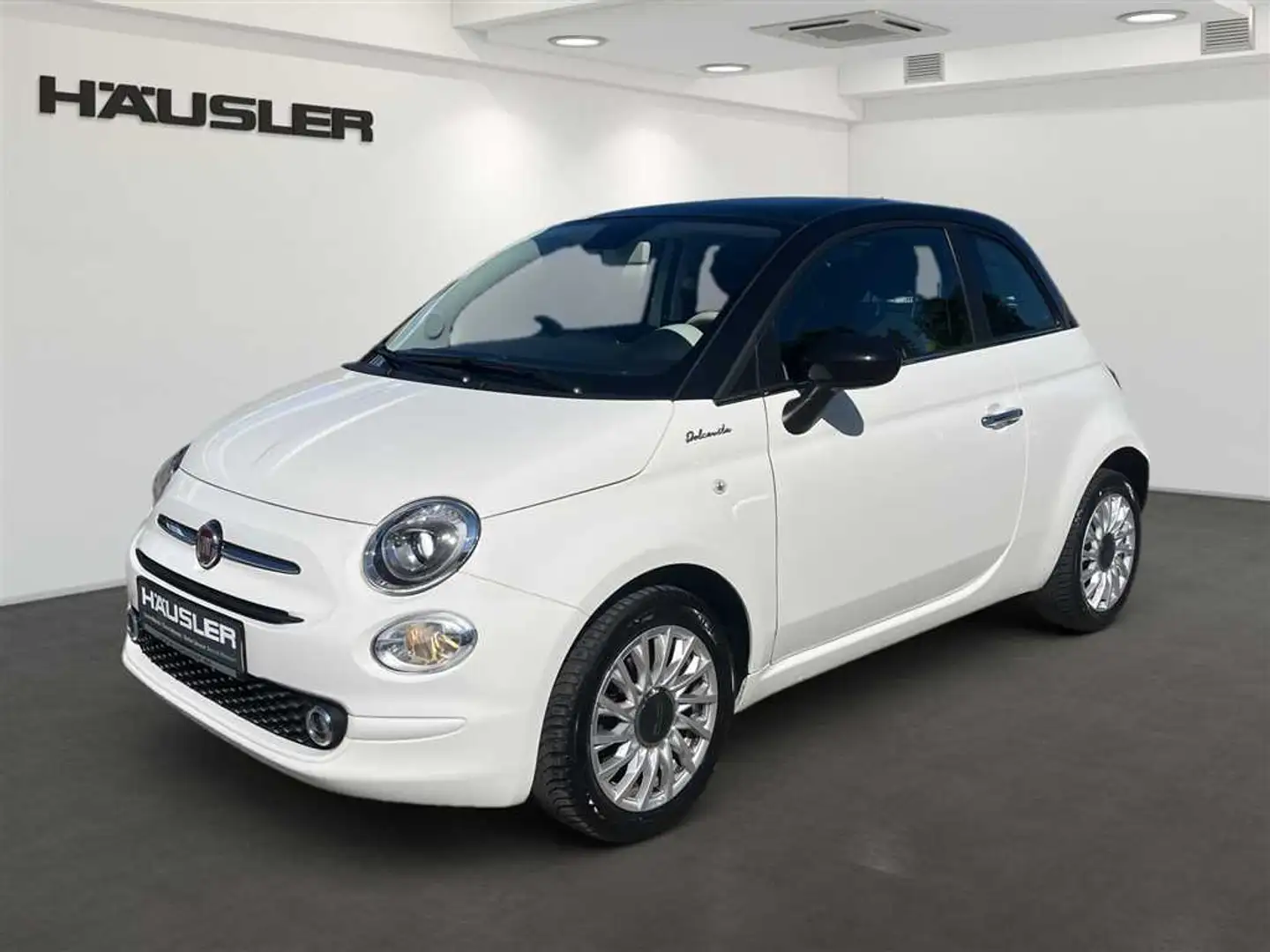 Fiat 500 1.0 GSE Hyb. Dolcevita mit Klima*Bluetooth*Lederau Blanco - 1