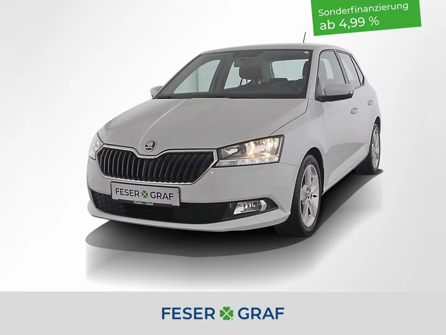 Skoda Fabia 1.0 TSI Cool Plus ParkPilot / Sitzheiz. / Bluetoot Weiß - 1