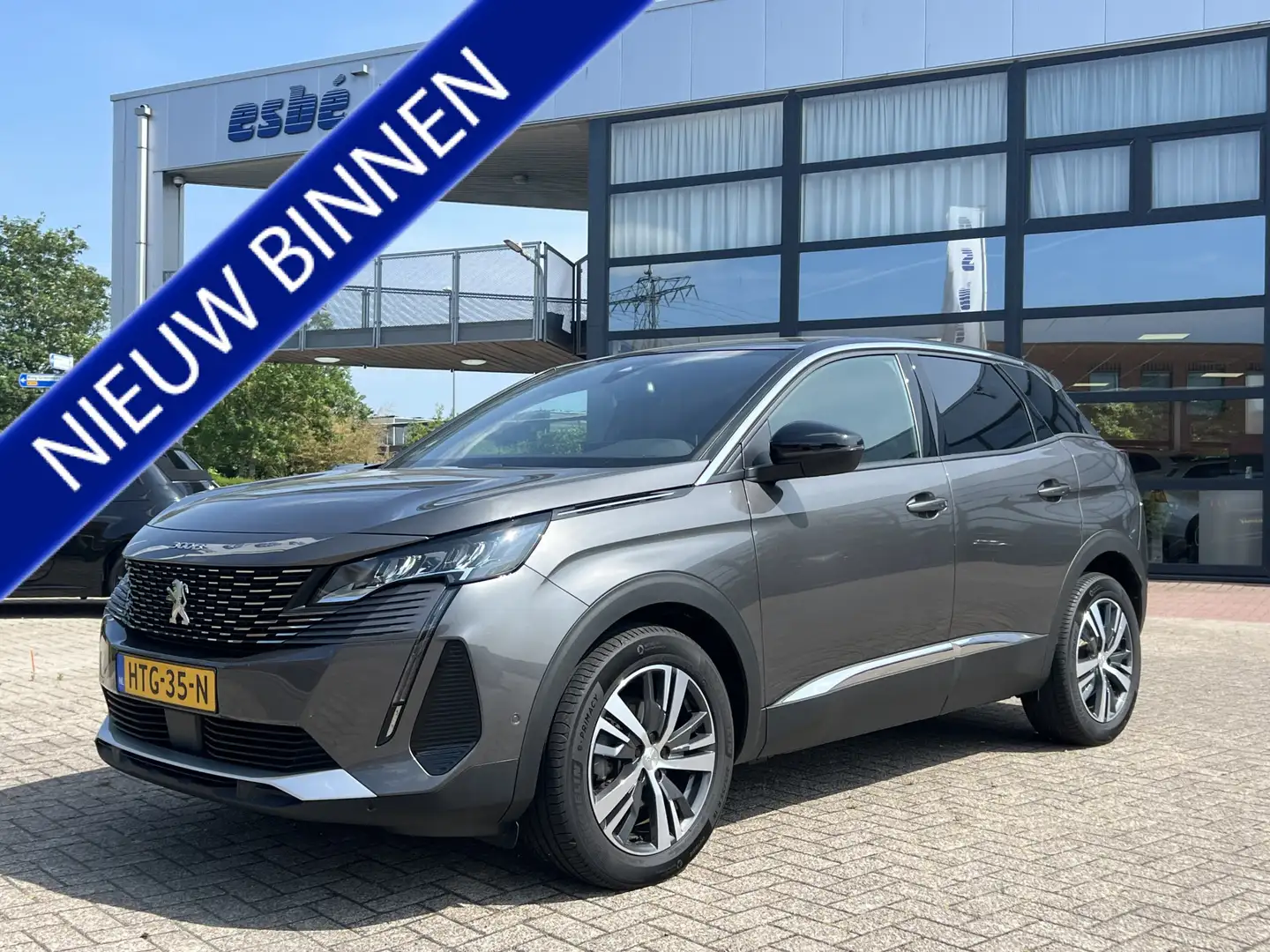 Peugeot 3008 1.2 PureTech 130 Automaat Allure Pack Navigatie Ca Gris - 1